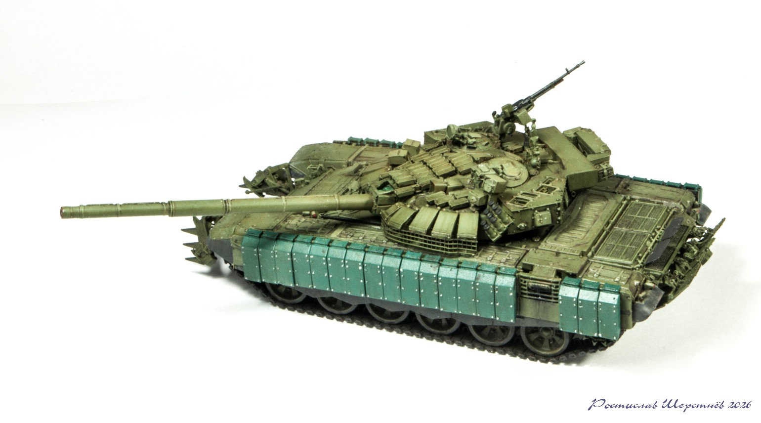 Т-72Б3АМ с КАЗ Арена-М образца 2025 года