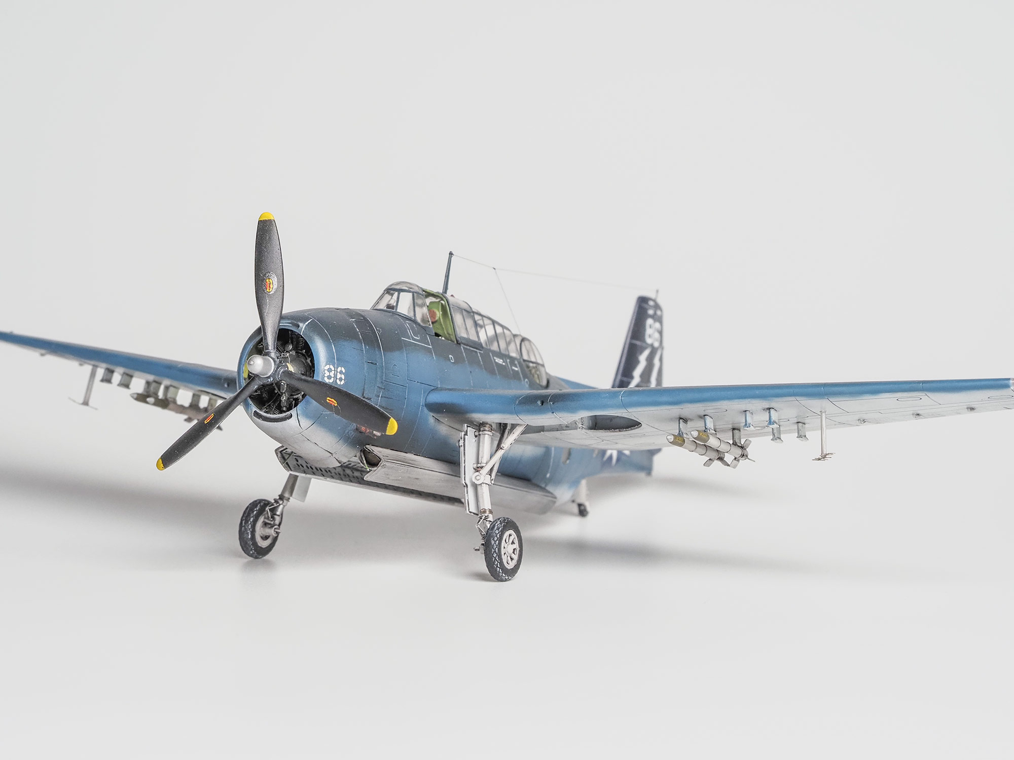 Grumman TBF-3 Avenger VC-88 USS Saginaw Bay  (CVE 94)