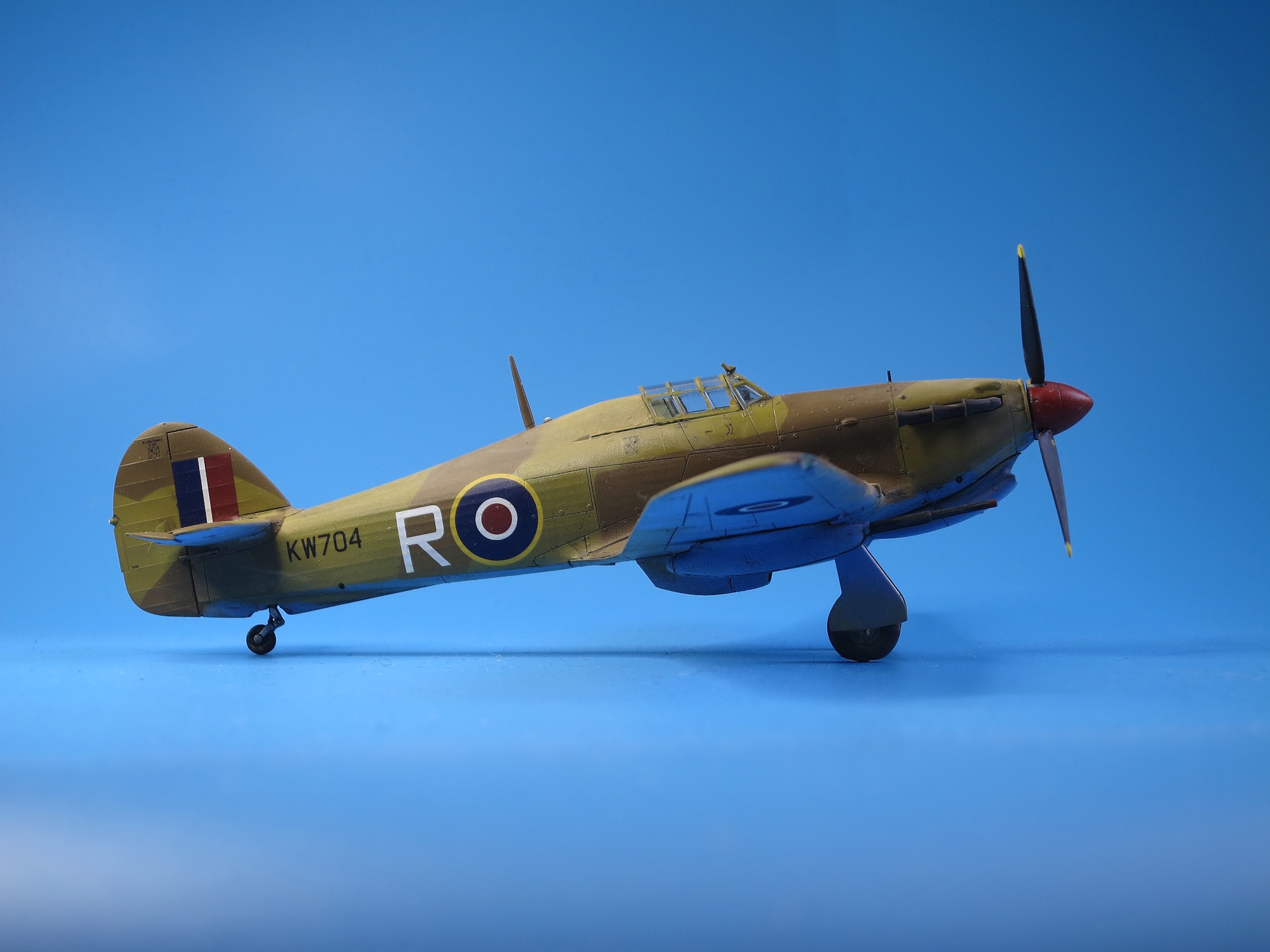 Hawker Hurricane Mk.IId "Christine" 6sq RAF, 1943, Тунис (Arma Hobby, 1/72)