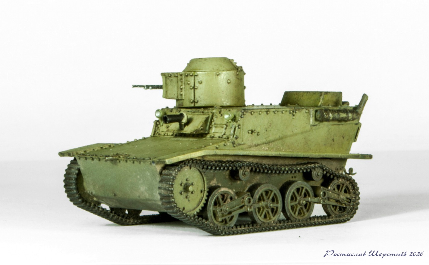 Легкий плавающий танк Т-41 (опытный образец)