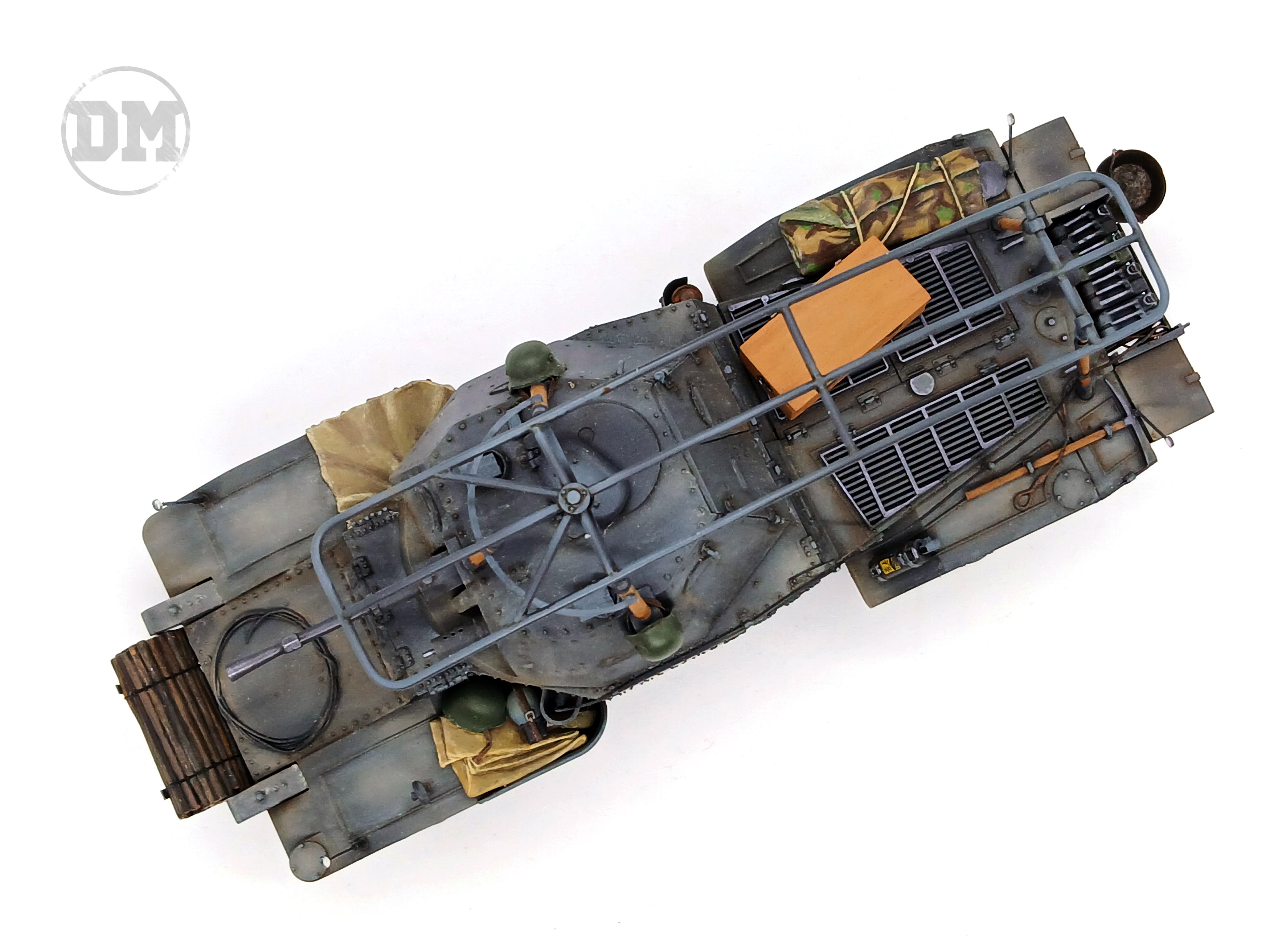 Разведывательный бронеавтомобиль Panzerspahwagen P204(f) - Panhard AMD-35
