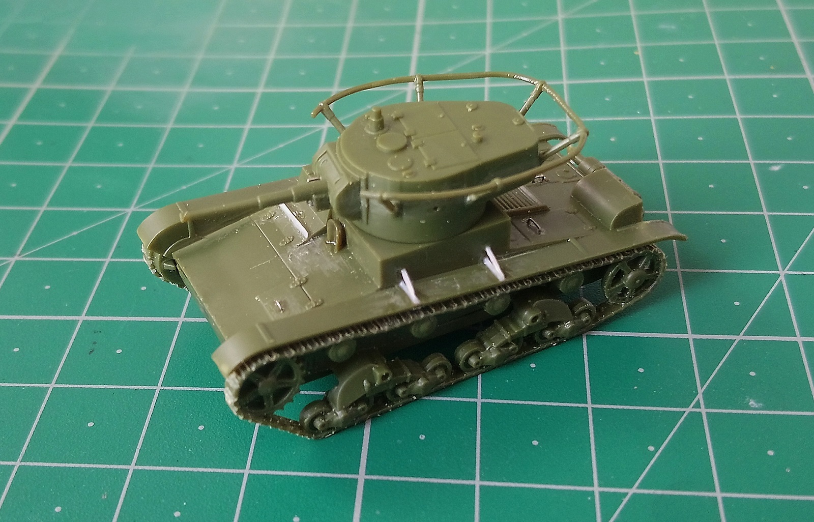 Т-26 легкий танк РККА 1/100
