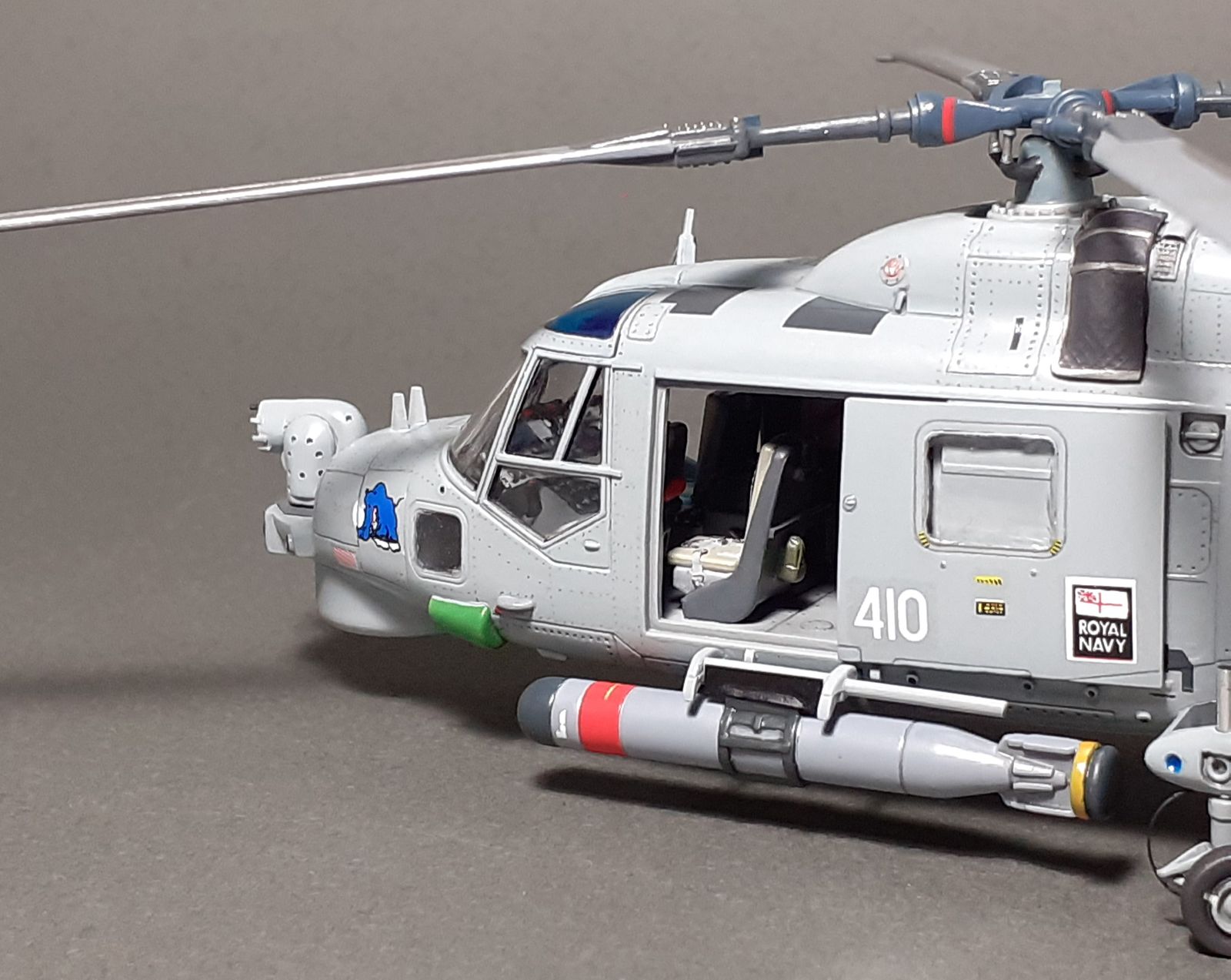 Westland Super Lynx HMA.8 ''Blue Rhino'' (обр. 1990) (815 Naval Air Sq., HMS Richmond) (code 410)