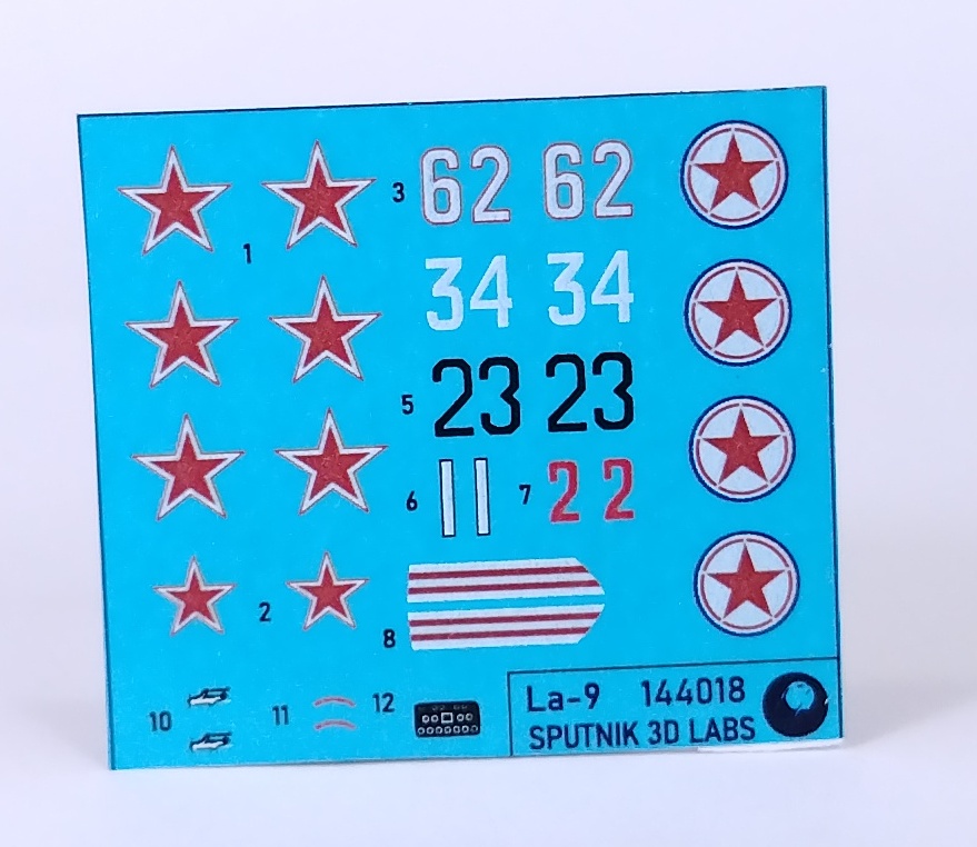 SPUTNIK 3-D LABS Ла-9+Ла-11