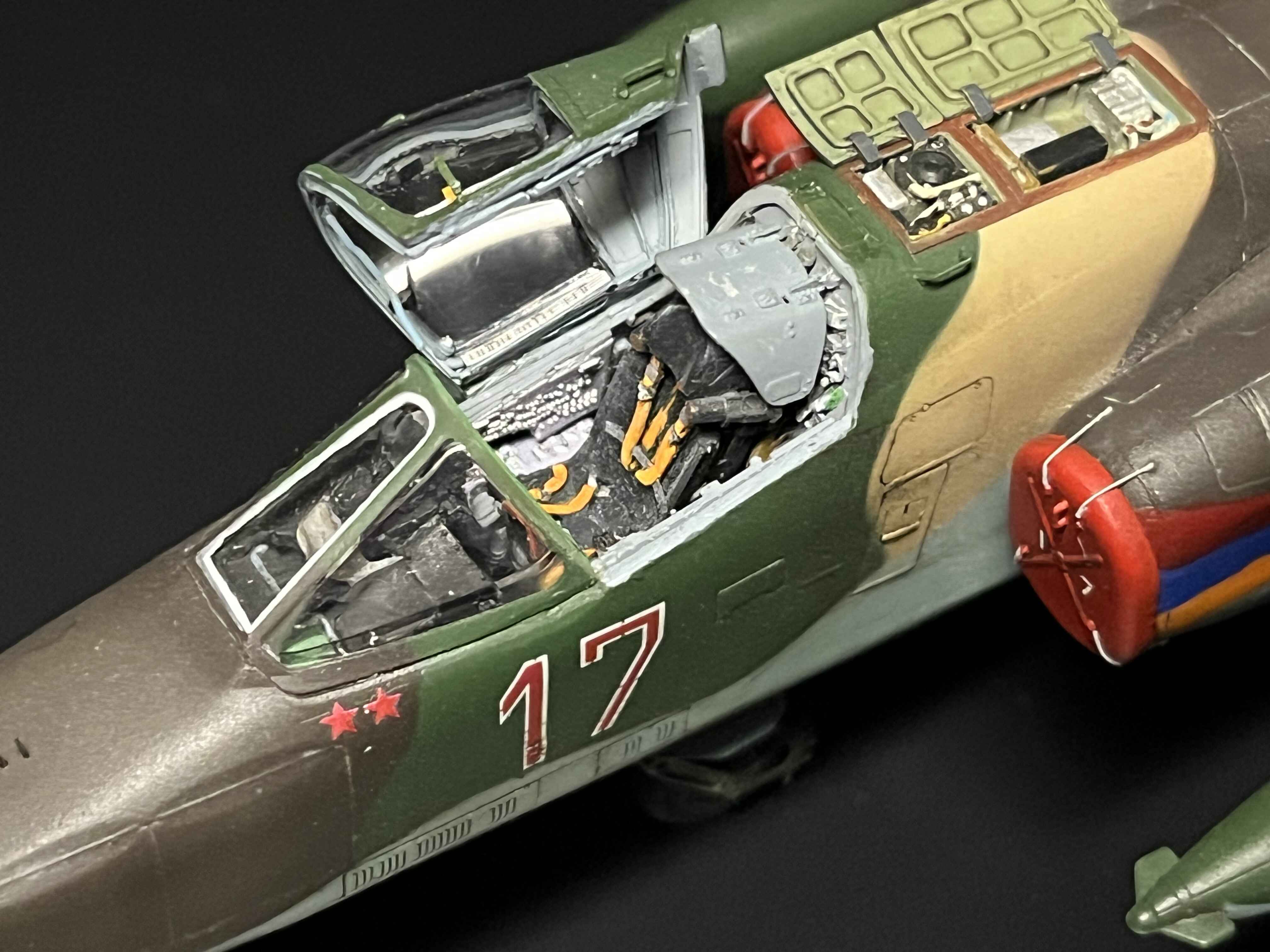 Су-25К ВВС Армении "Красный 17"