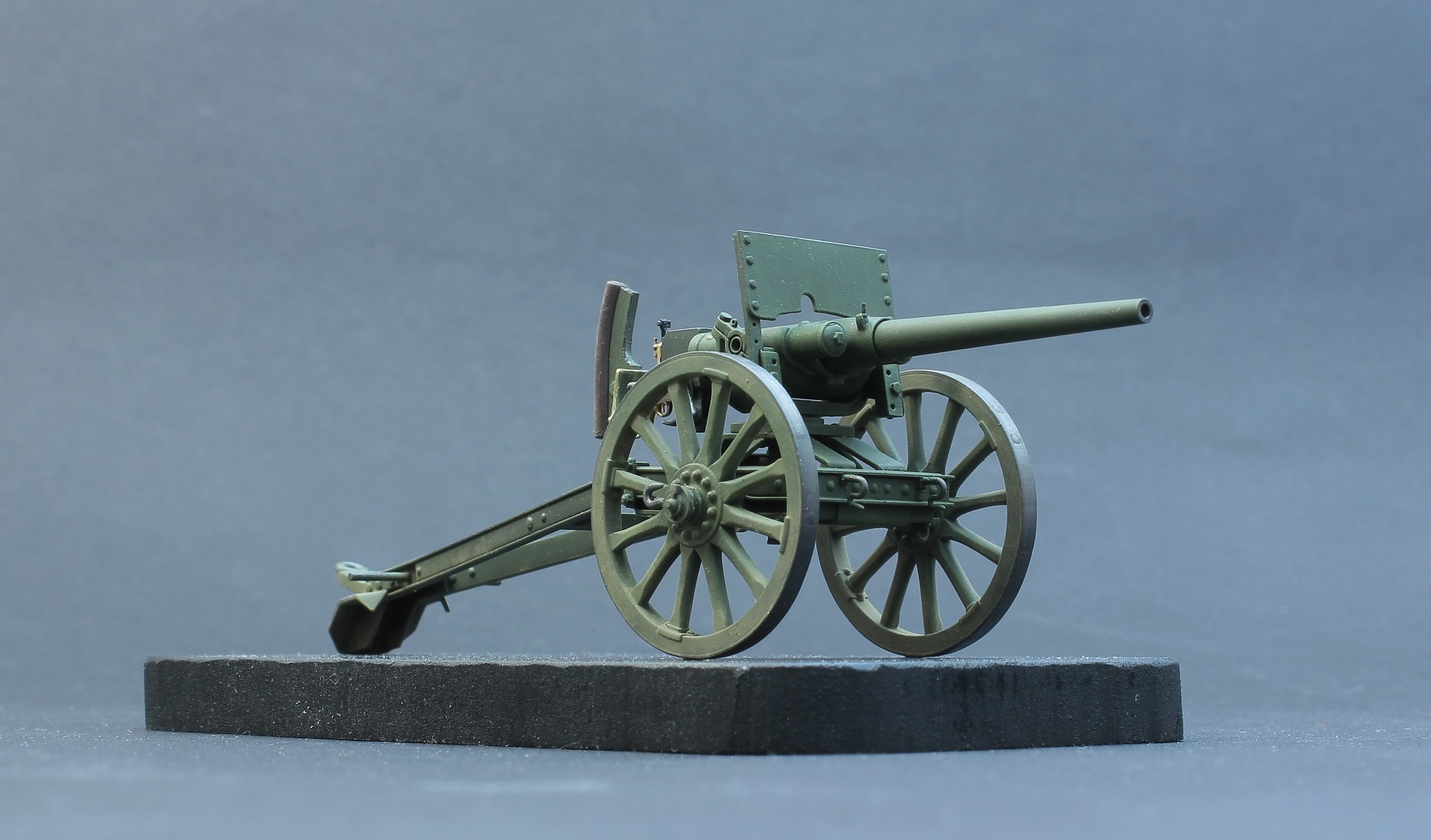 Пушка Гочкисса 47 мм (полевой лафет) 1/35