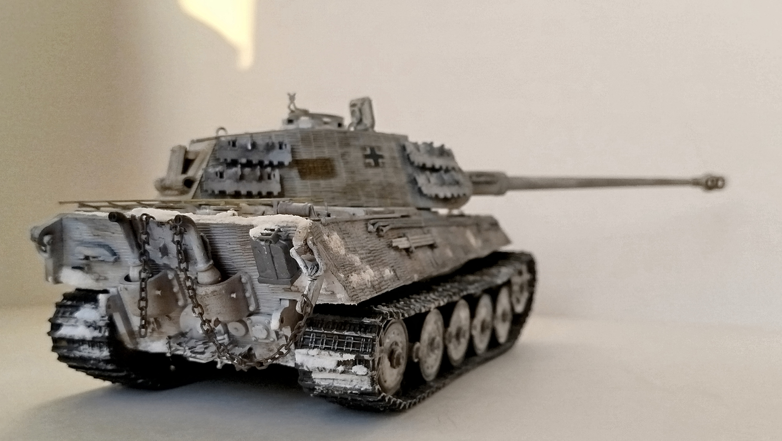 Sd. Kfz. 182 King Tiger Porshe turret (full interior)