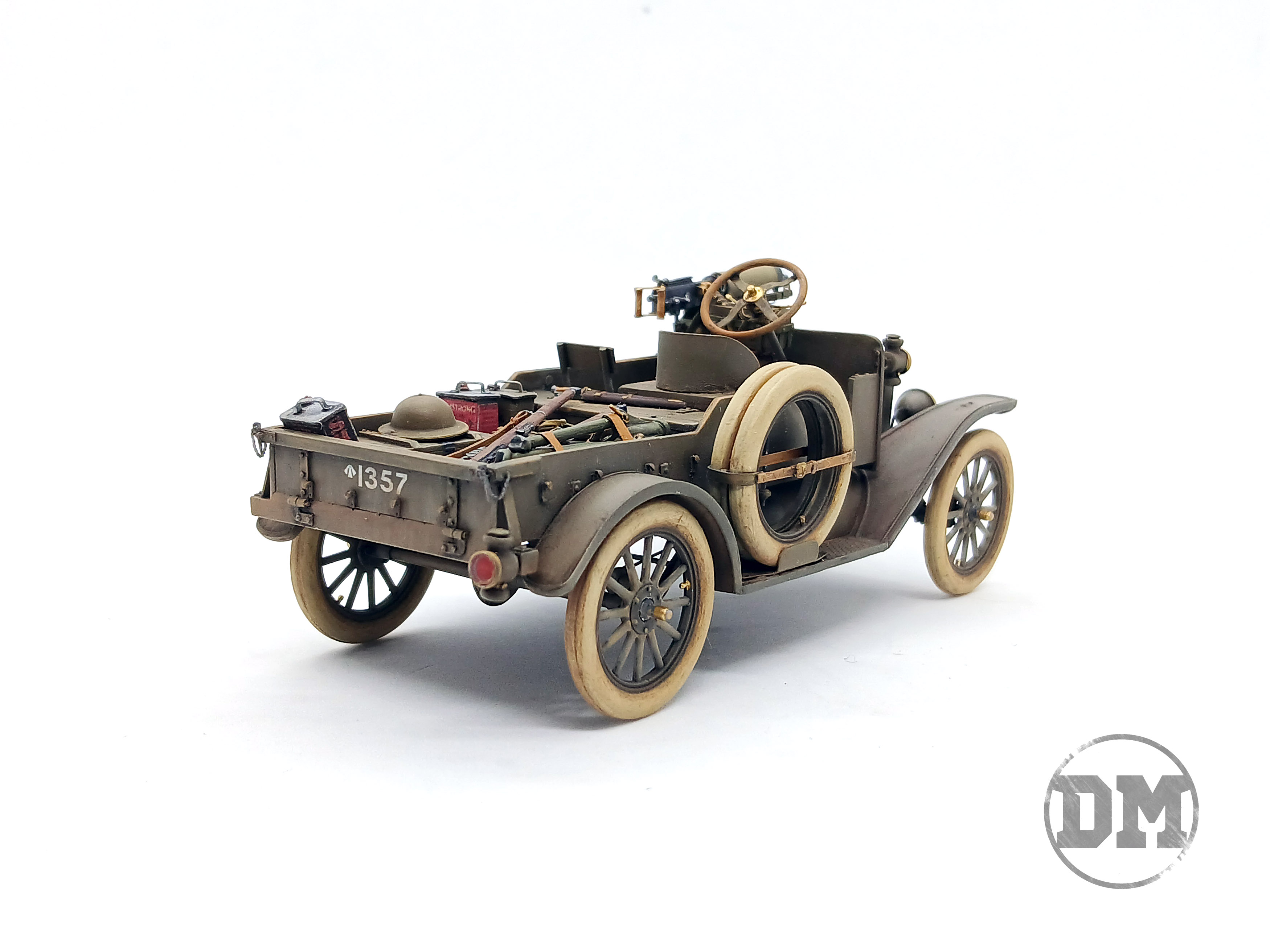 Скаут на базе Форд-Т 1915 г. "Британка Лиззи в мундире"