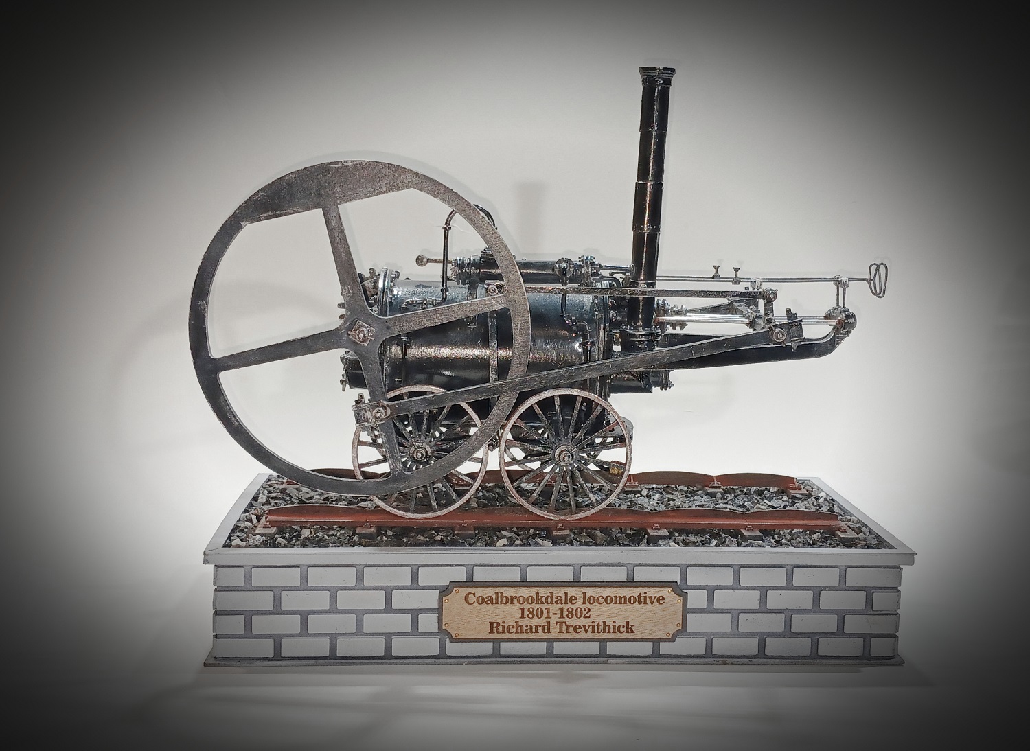 Паровой локомотив "Coalbrookdale" 1801г