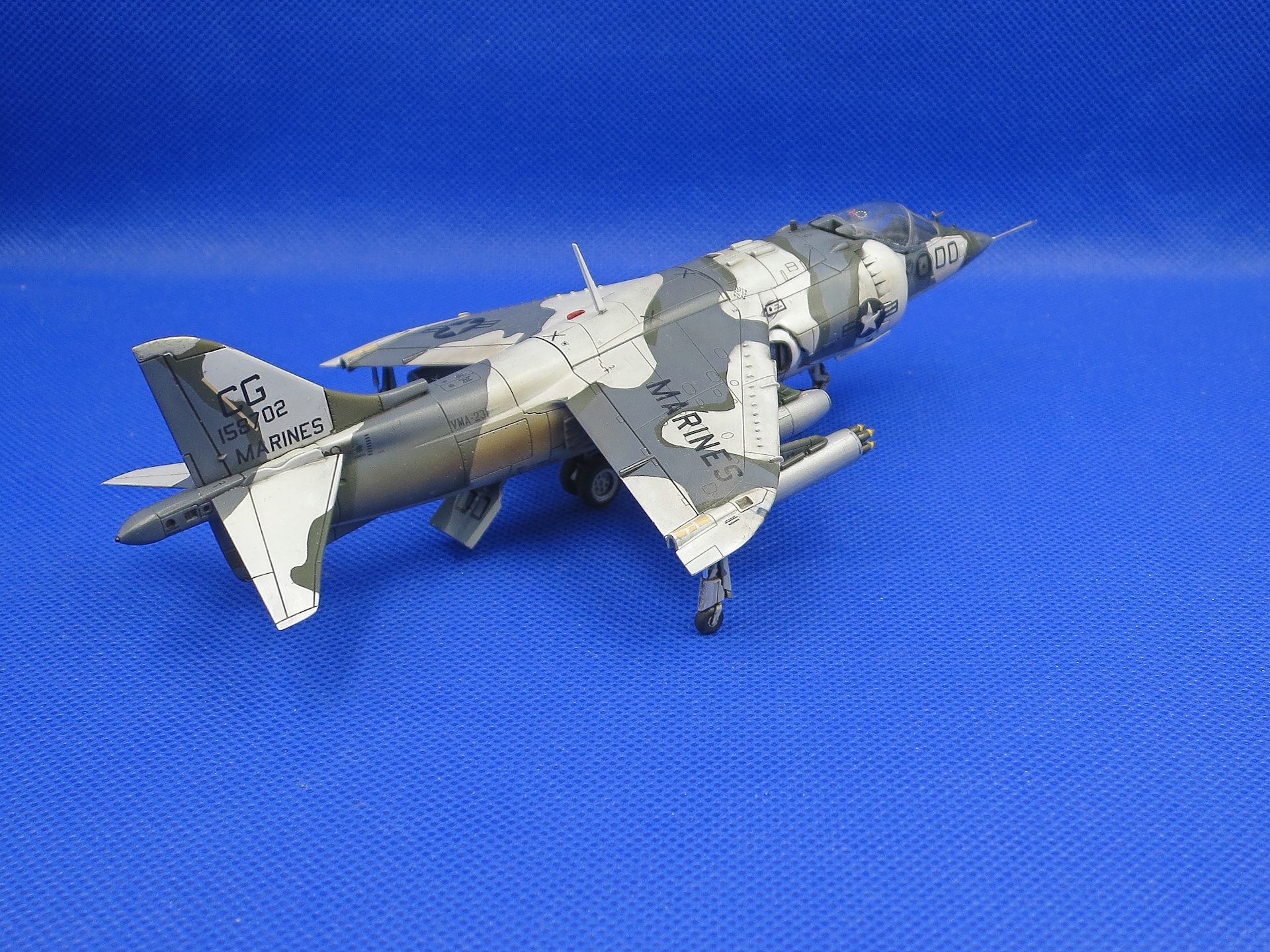AV-8A Harrier,  VMA-231,  1983 (Airfix, 1/72)