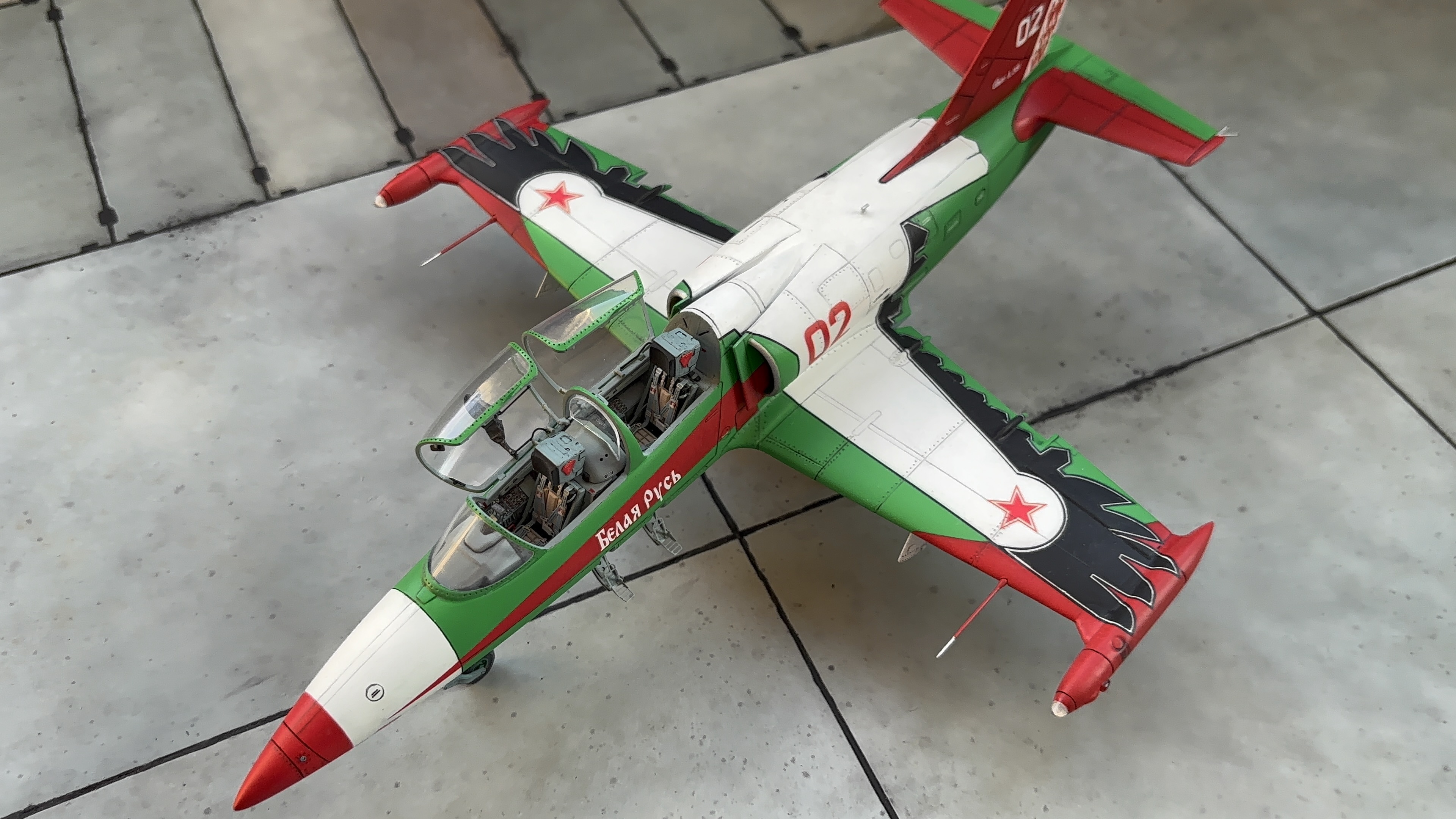 L-39С Albatros ВВС и ПВО РБ (б.н. 02)