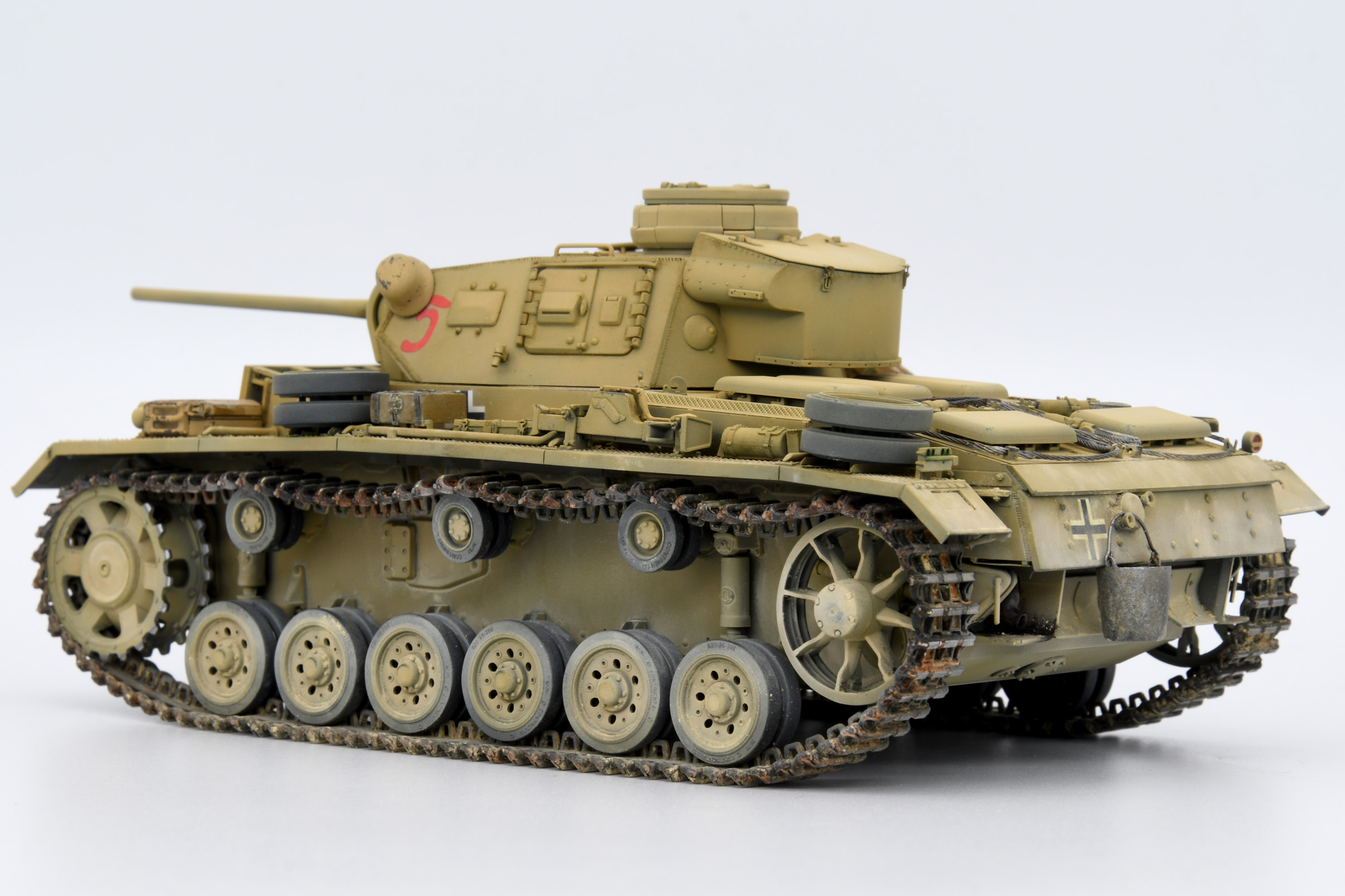 Pz.Kpfw. III Ausf. J, DAK