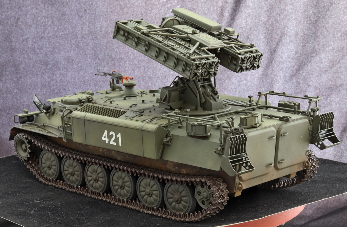 Боевая машина 9А35М2 ЗРК "Стрела-10М2"
