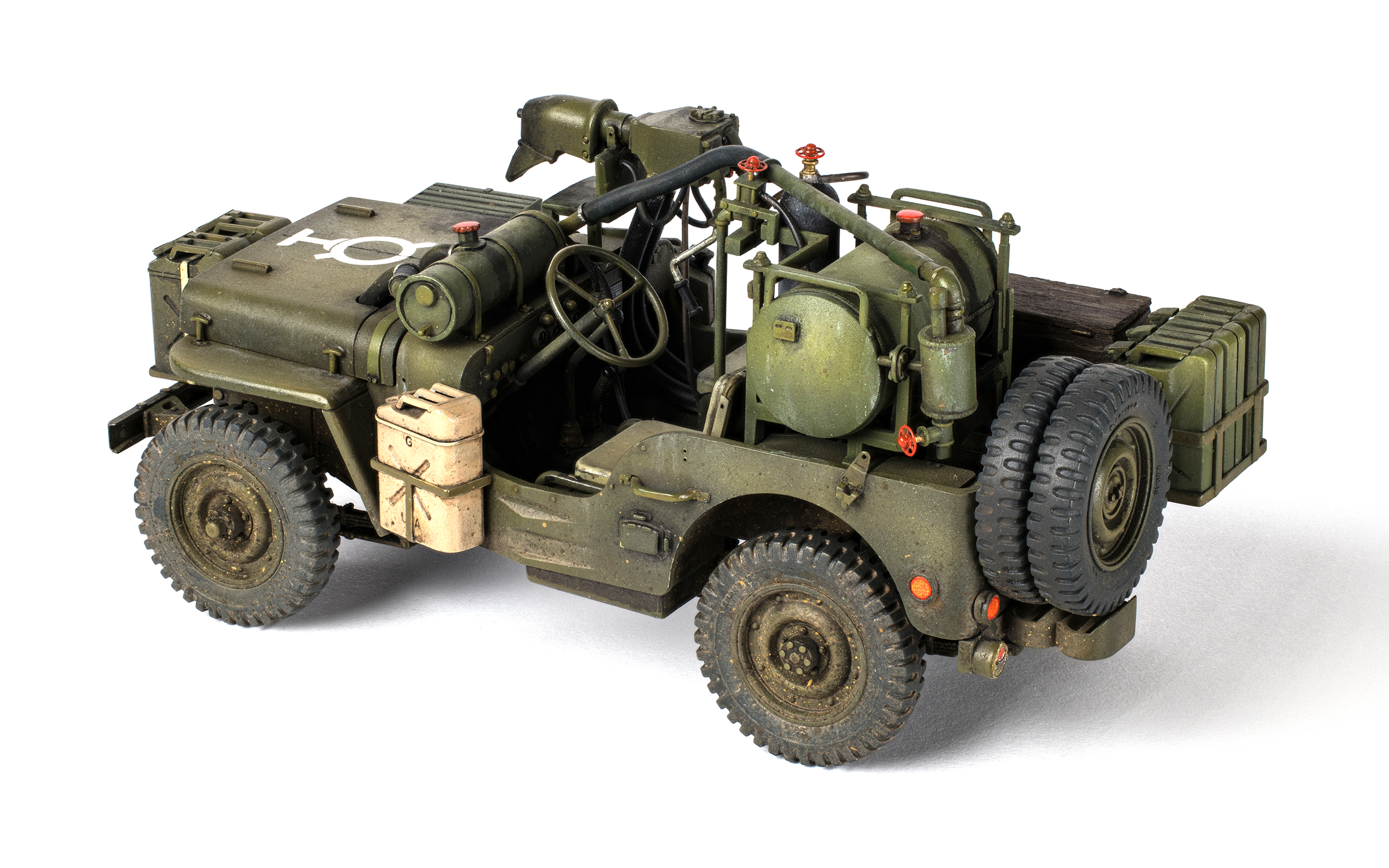 Wasp Flamethrower Jeep