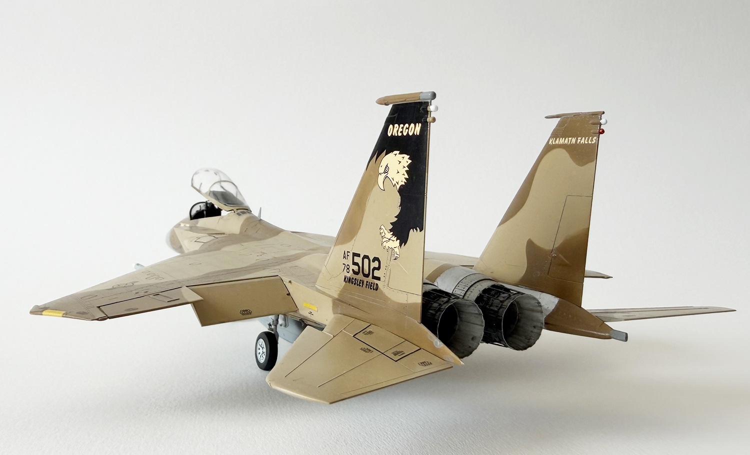 F-15C Aggressor squadron "Blue02"