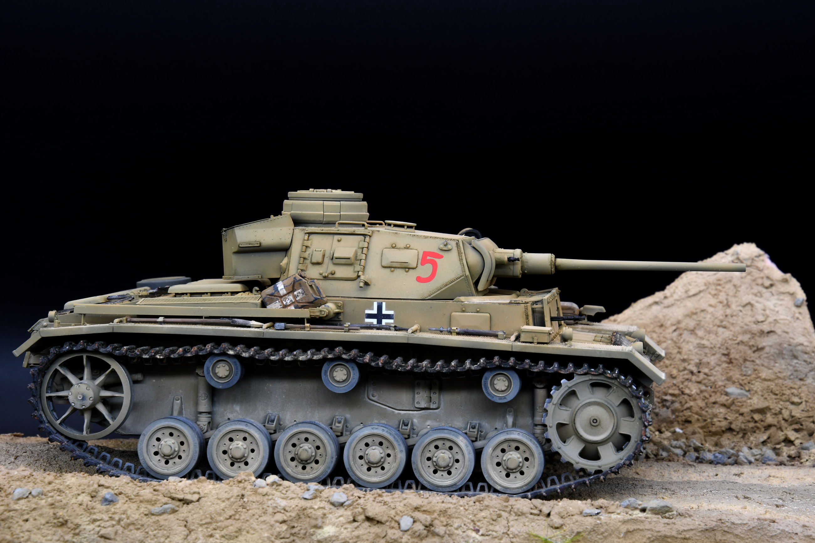 Pz.Kpfw. III Ausf. J, DAK