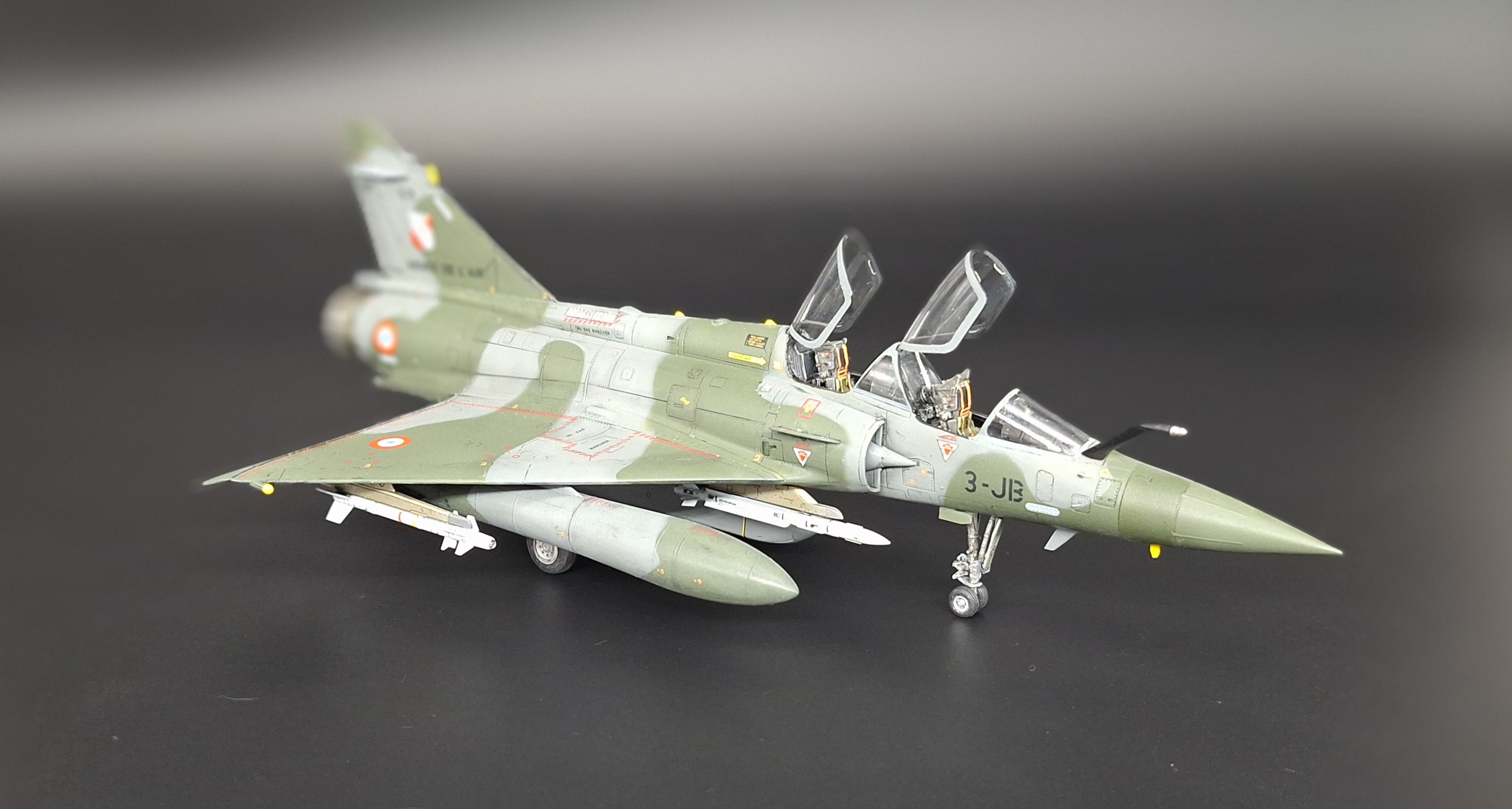 Mirage 2000D №678 3-JB, EC 02.003 Champagne