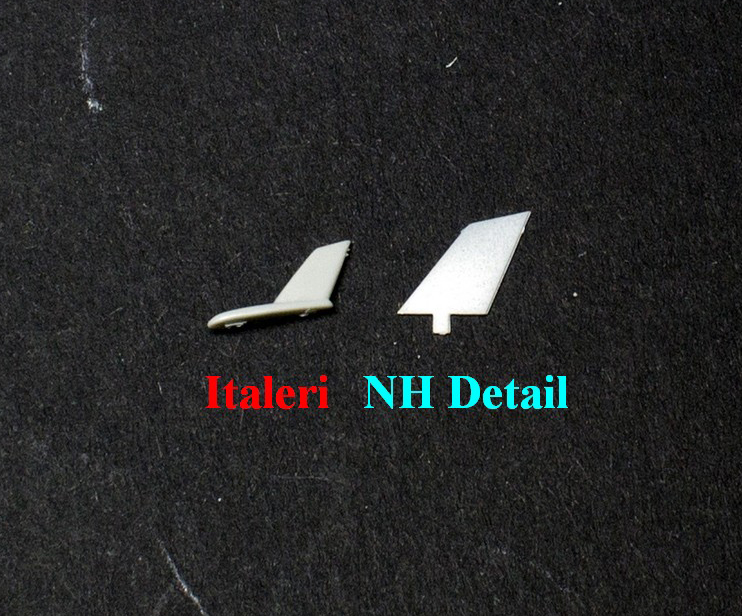Комплект дополнений для модели Harrier GR.3 от Italeri