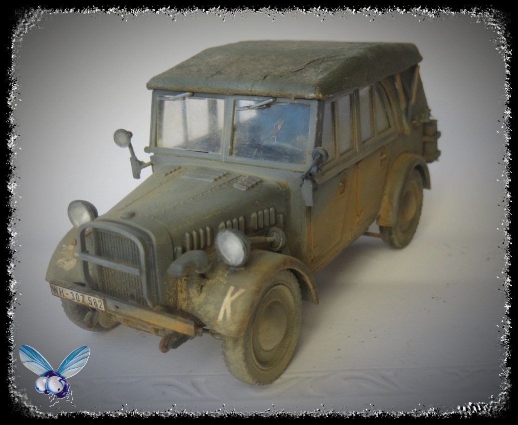 Немецкий легковой штабной автомобиль( Kfz.1)