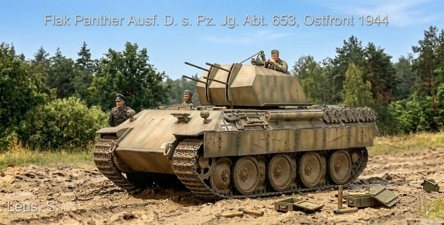 Flak Panther Ausf.D.s.Pz.Jg.Abt.653,Ostfront 1944