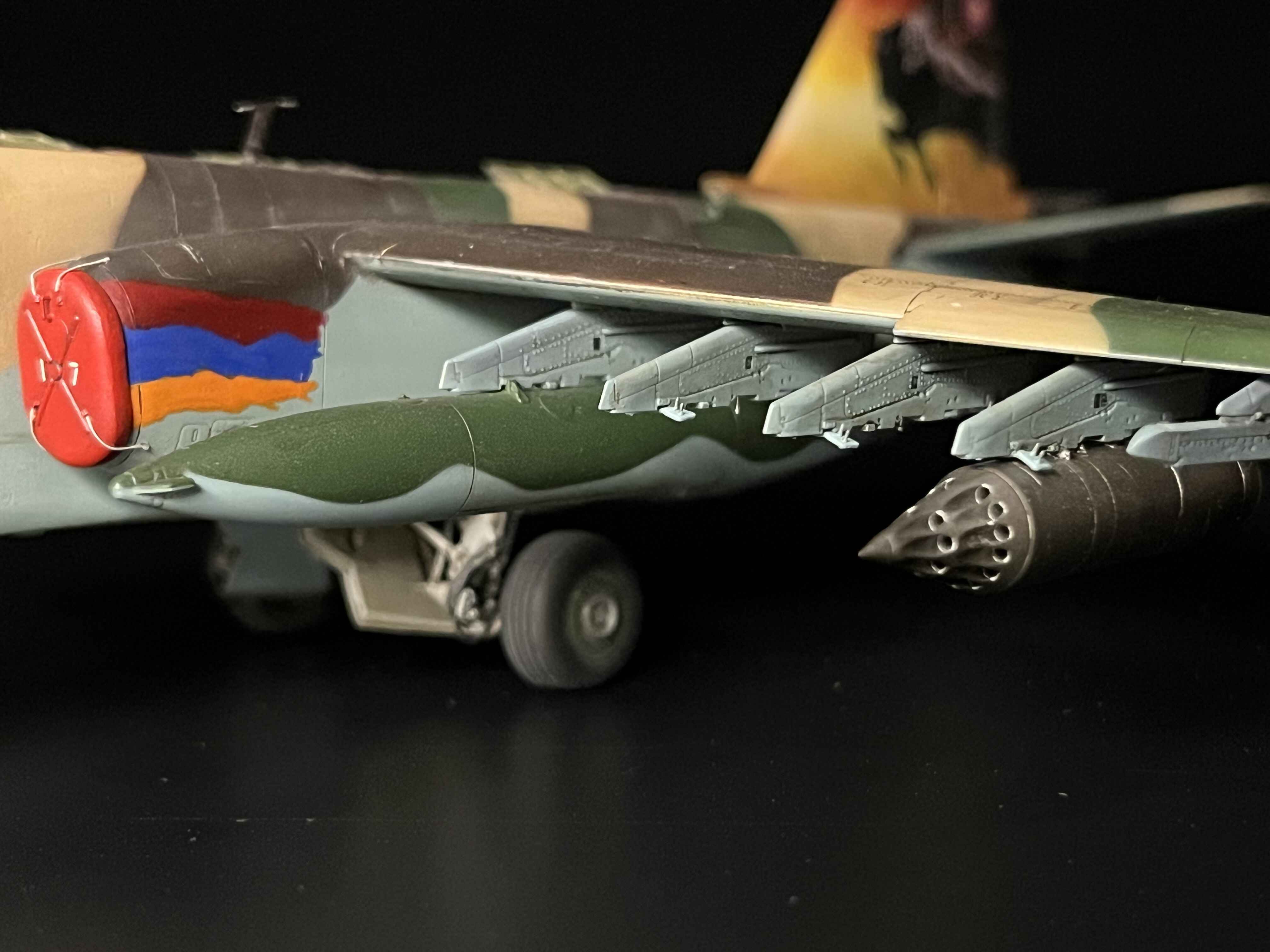 Су-25К ВВС Армении "Красный 17"