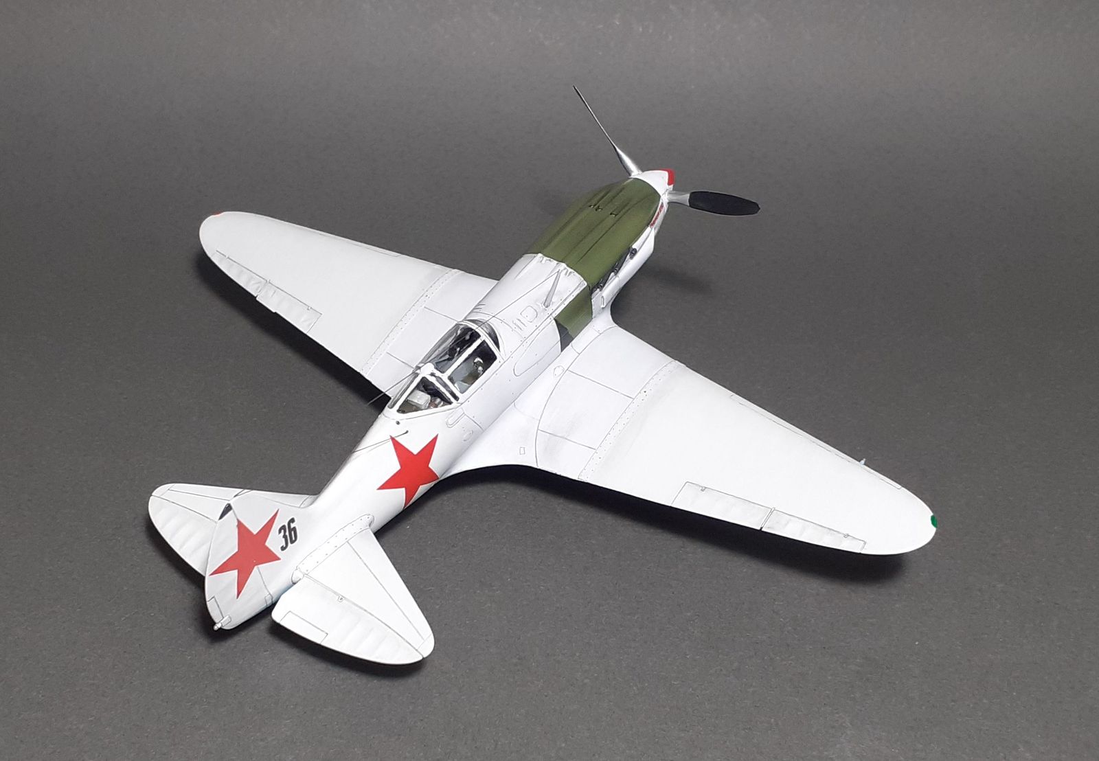МиГ-3 (обр. 1941) (12 ГИАП, 6 ИАК ПВО) (б.н. 36)
