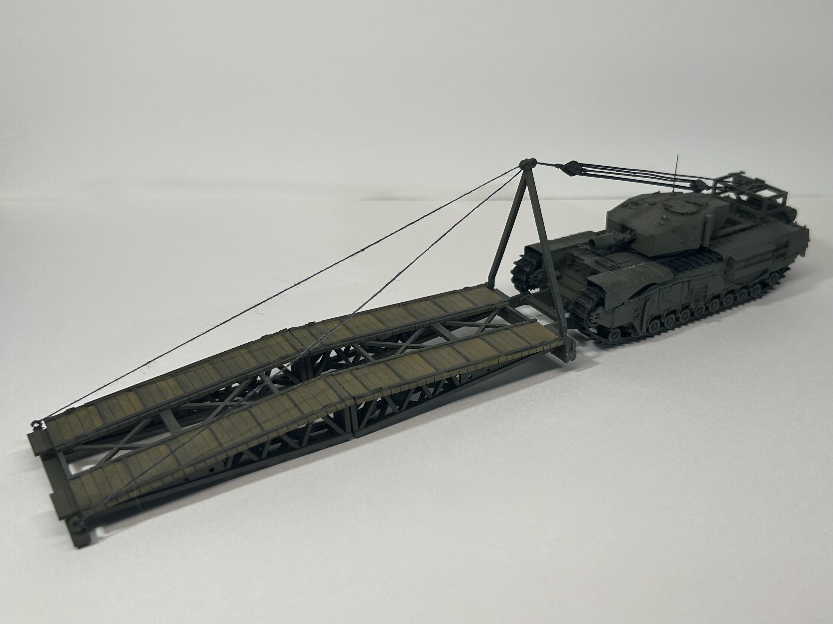Churchill Mk.IV AVRE with SBG Bridge
