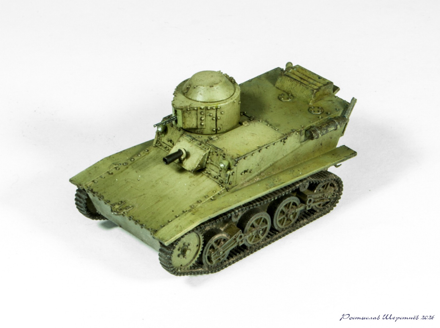 Легкий плавающий танк Т-41 (опытный образец)