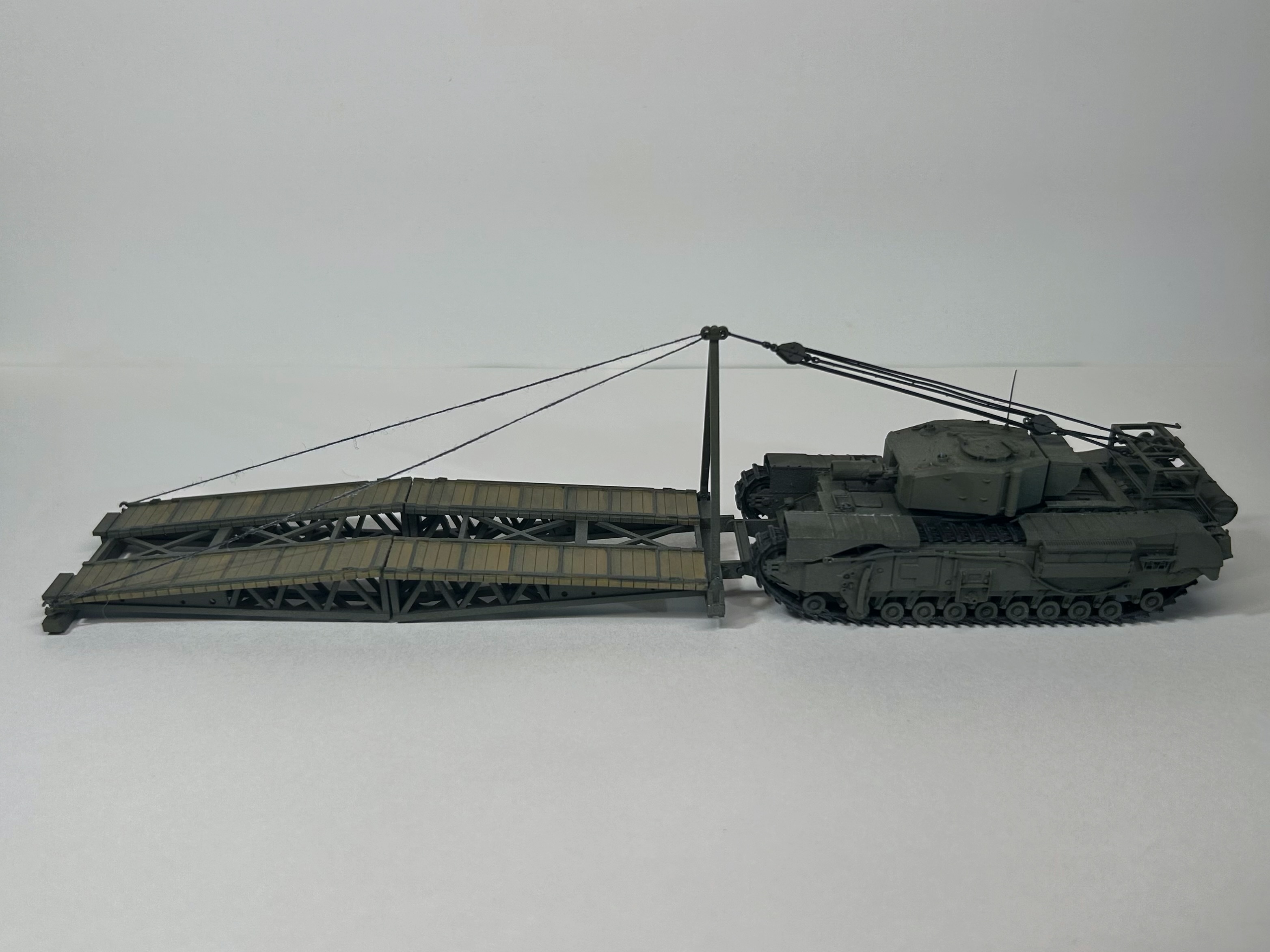 Churchill Mk.IV AVRE with SBG Bridge
