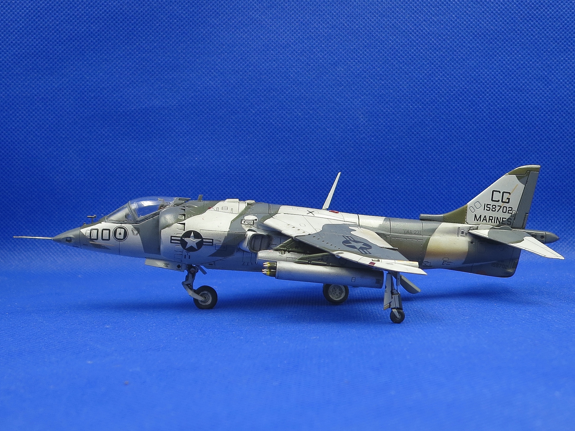 AV-8A Harrier,  VMA-231,  1983 (Airfix, 1/72)