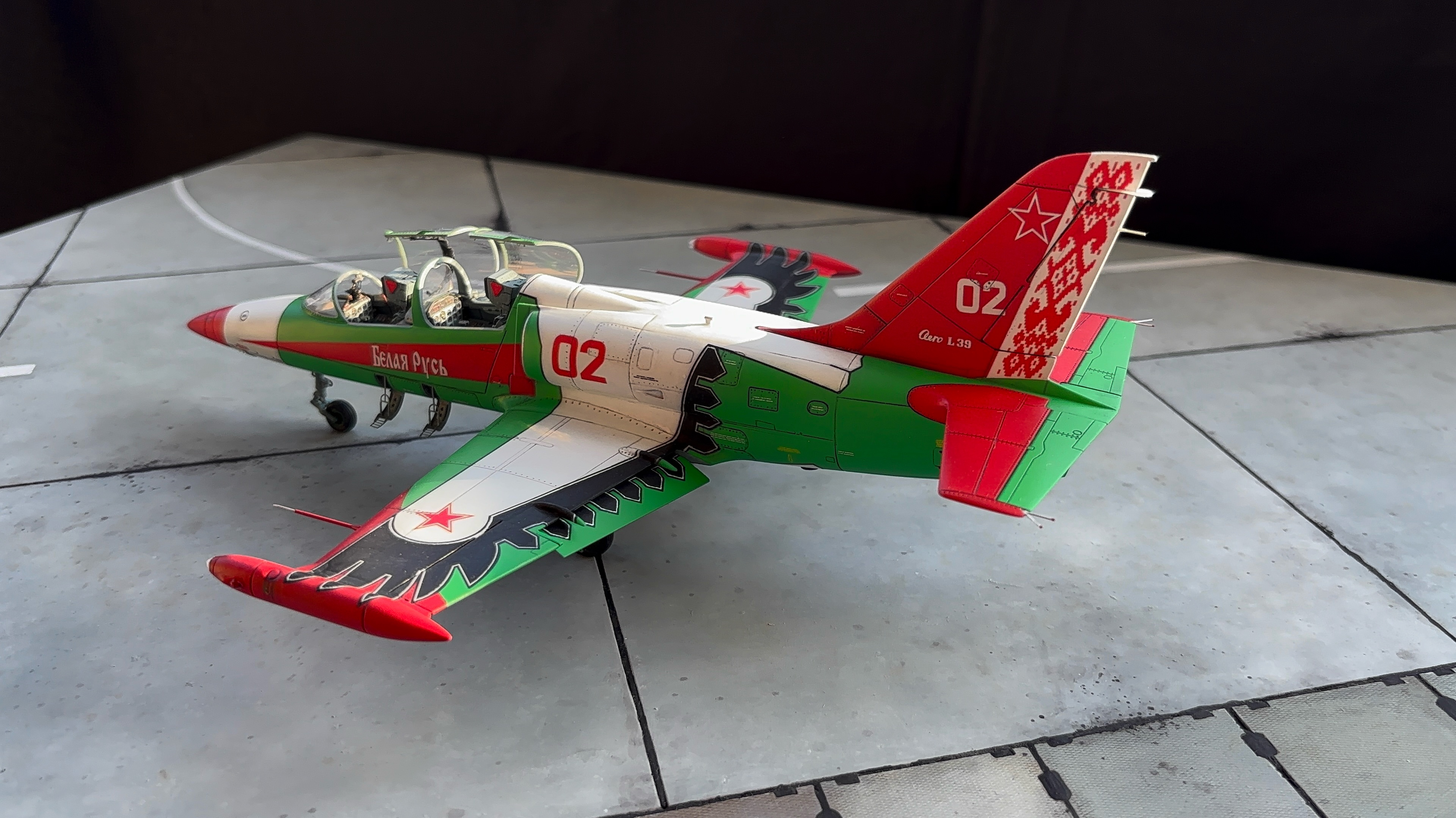 L-39С Albatros ВВС и ПВО РБ (б.н. 02)