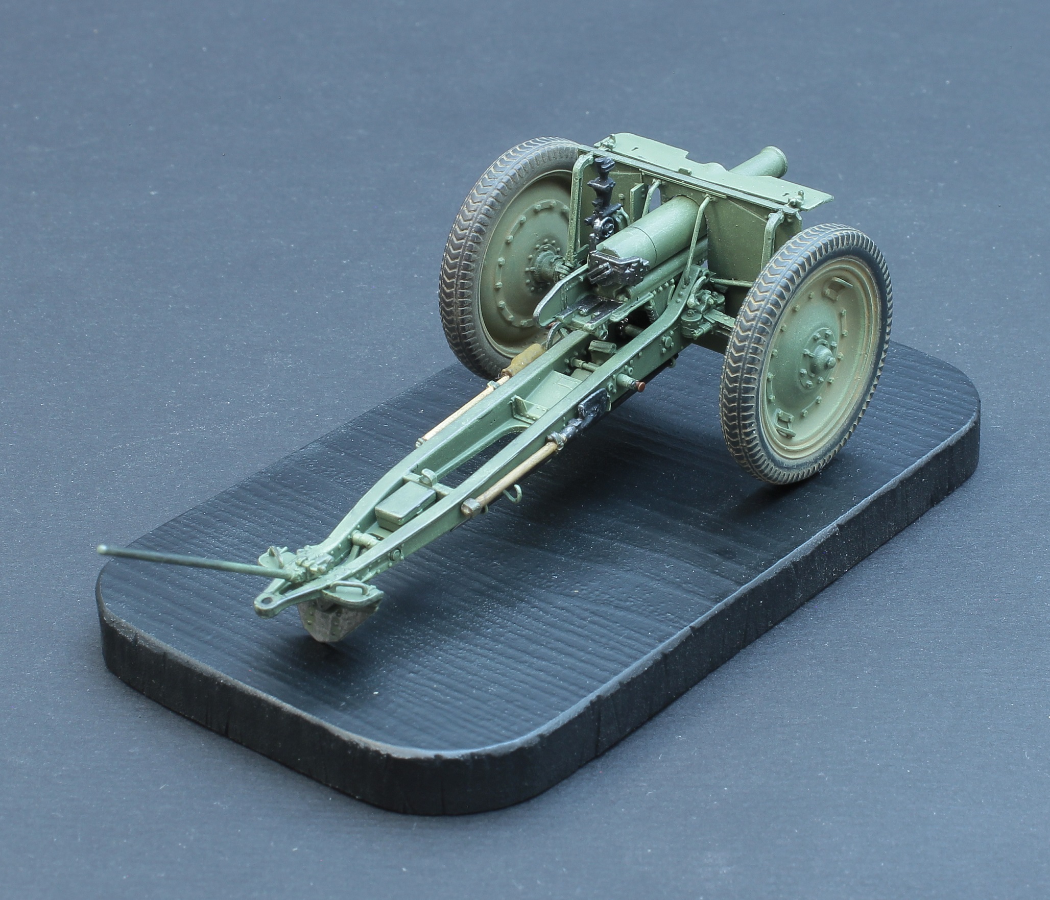 76-мм полковая пушка образца 1927 года (индекс ГРАУ — 52-П-353) 1/35