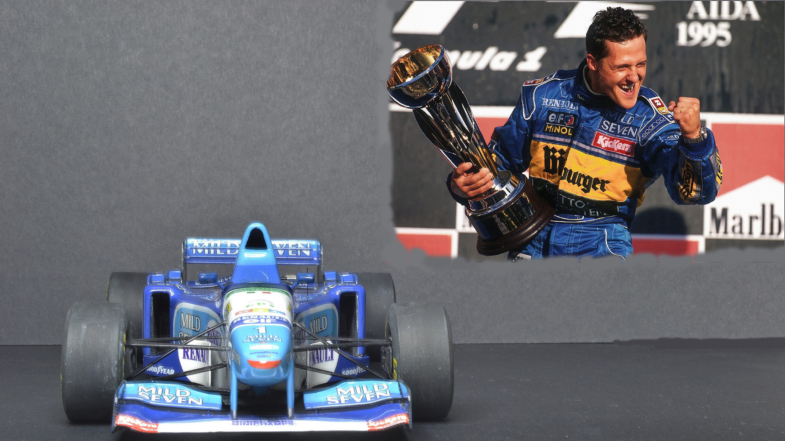 Mild Seven Benetton Renault	B195 1995 Michael Schumacher