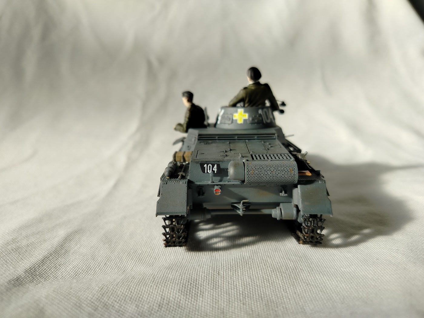Panzer I Aust.B & Motorcycle