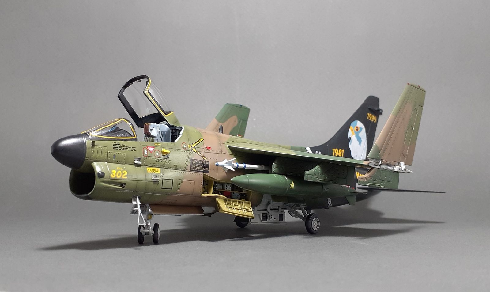 LTV A-7P Corsair II (обр. 1981) (304Sqn. Magnificos, Portugal - Air Force, июль 1999) (FAP-15521)