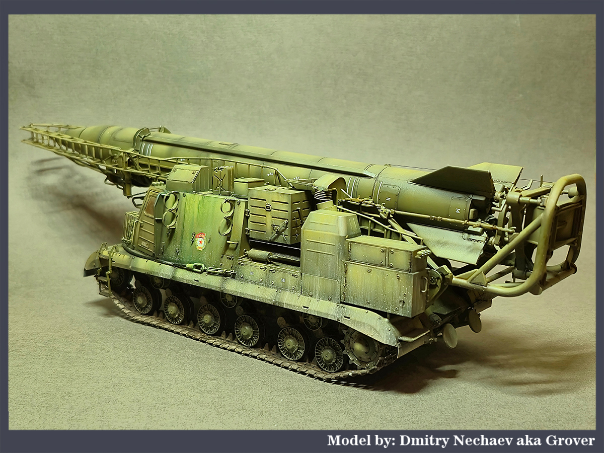 Ex-Soviet 2P19 Launcher w/R-17 Missile (SS-1C SCUD B) of 8K14 Missile System Complex