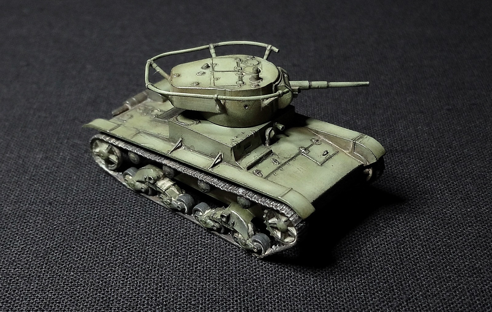 Т-26 легкий танк РККА 1/100
