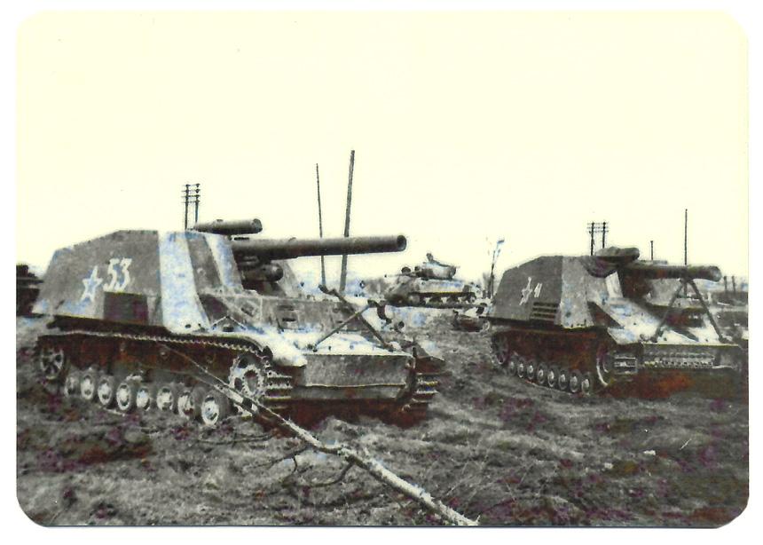 Германская 150мм САУ Sd. Kfz. 165 Hummel (трофейный)