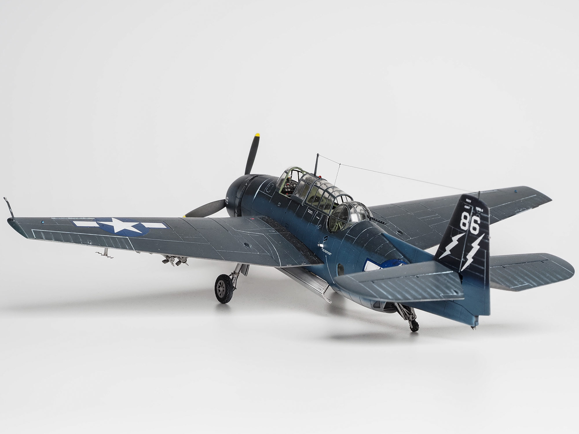 Grumman TBF-3 Avenger VC-88 USS Saginaw Bay  (CVE 94)