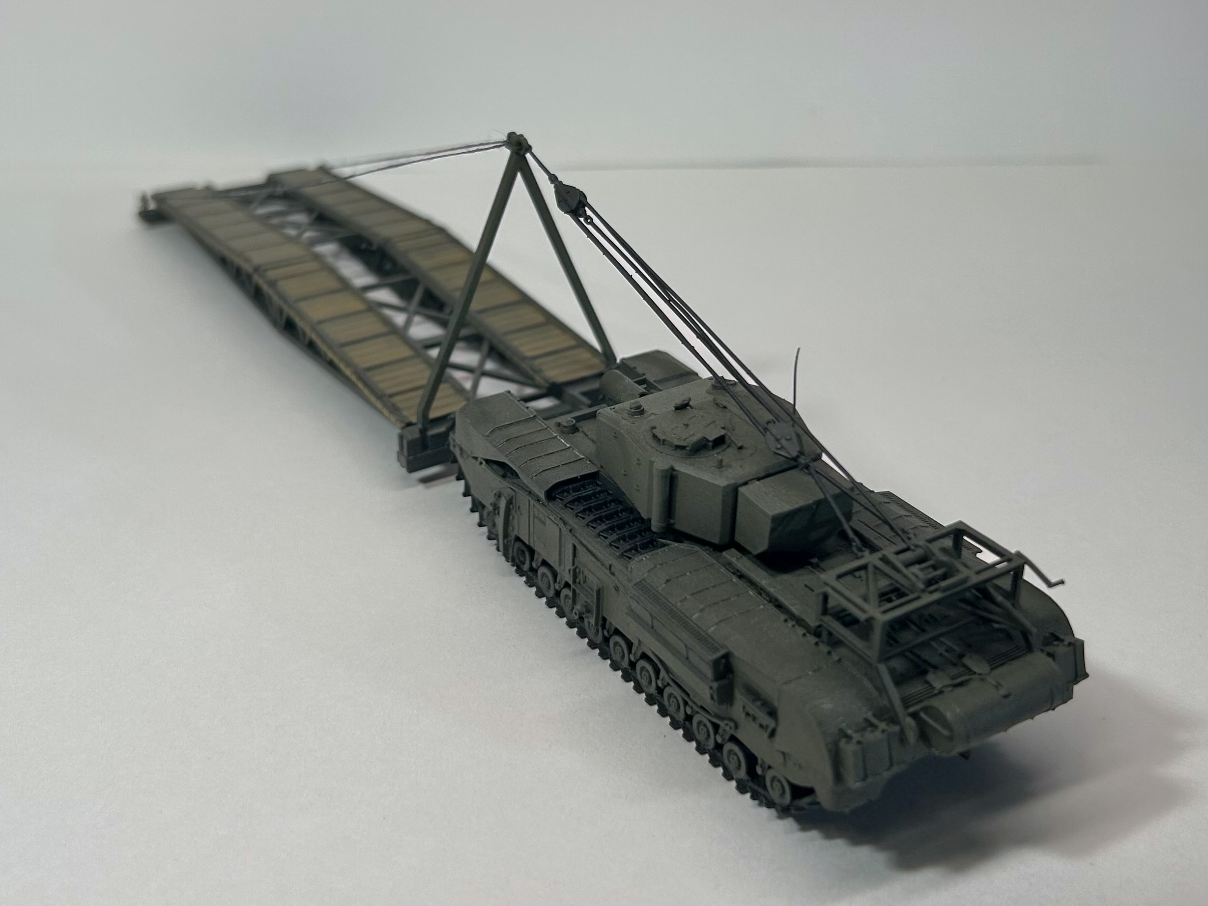 Churchill Mk.IV AVRE with SBG Bridge
