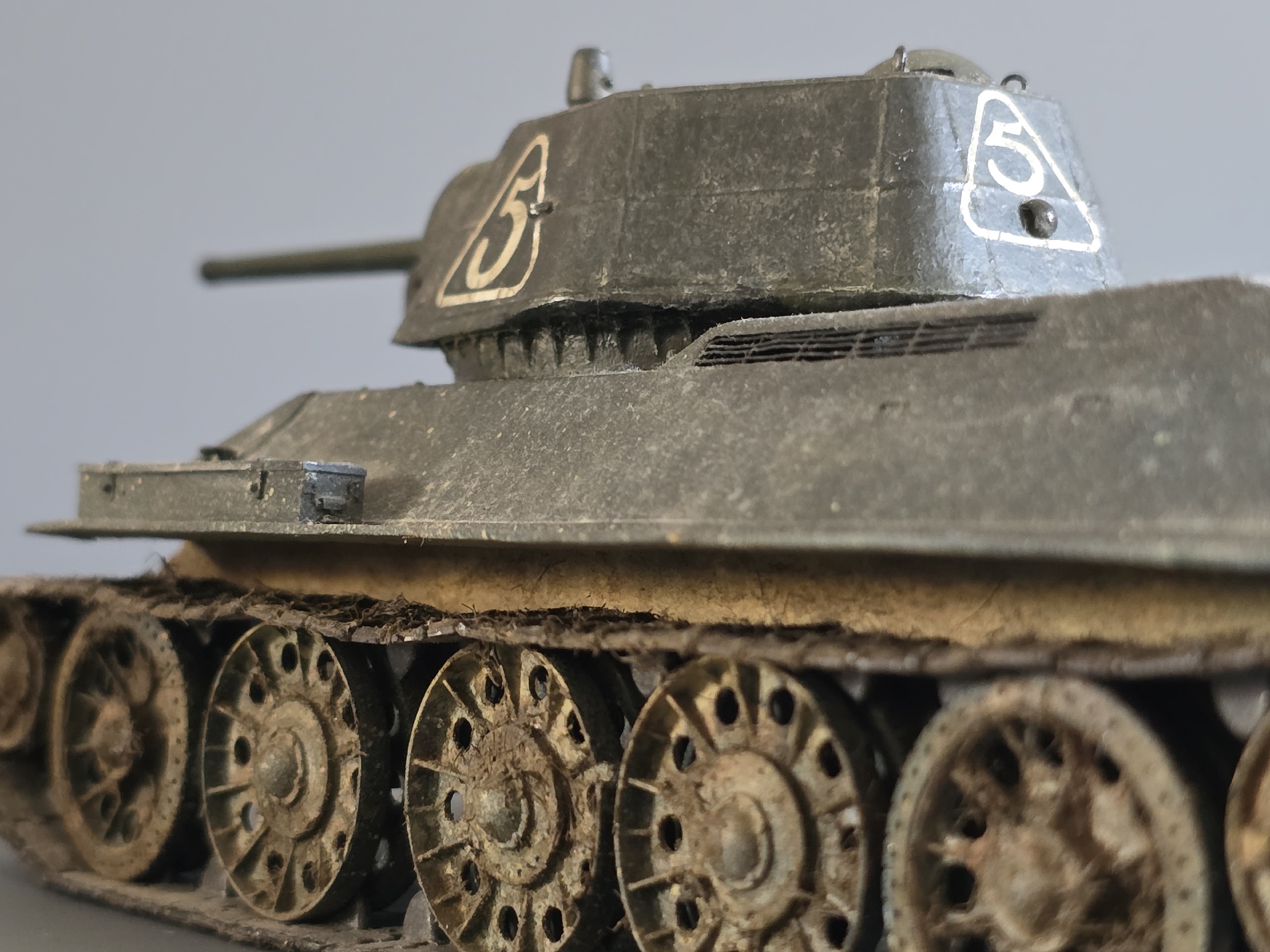 Башня Т-34 Ранняя "гайка" весна 1942