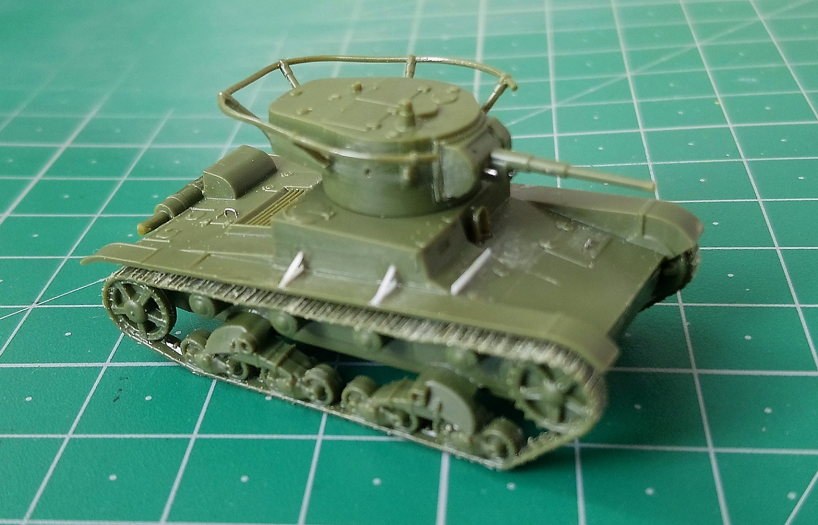 Т-26 легкий танк РККА 1/100