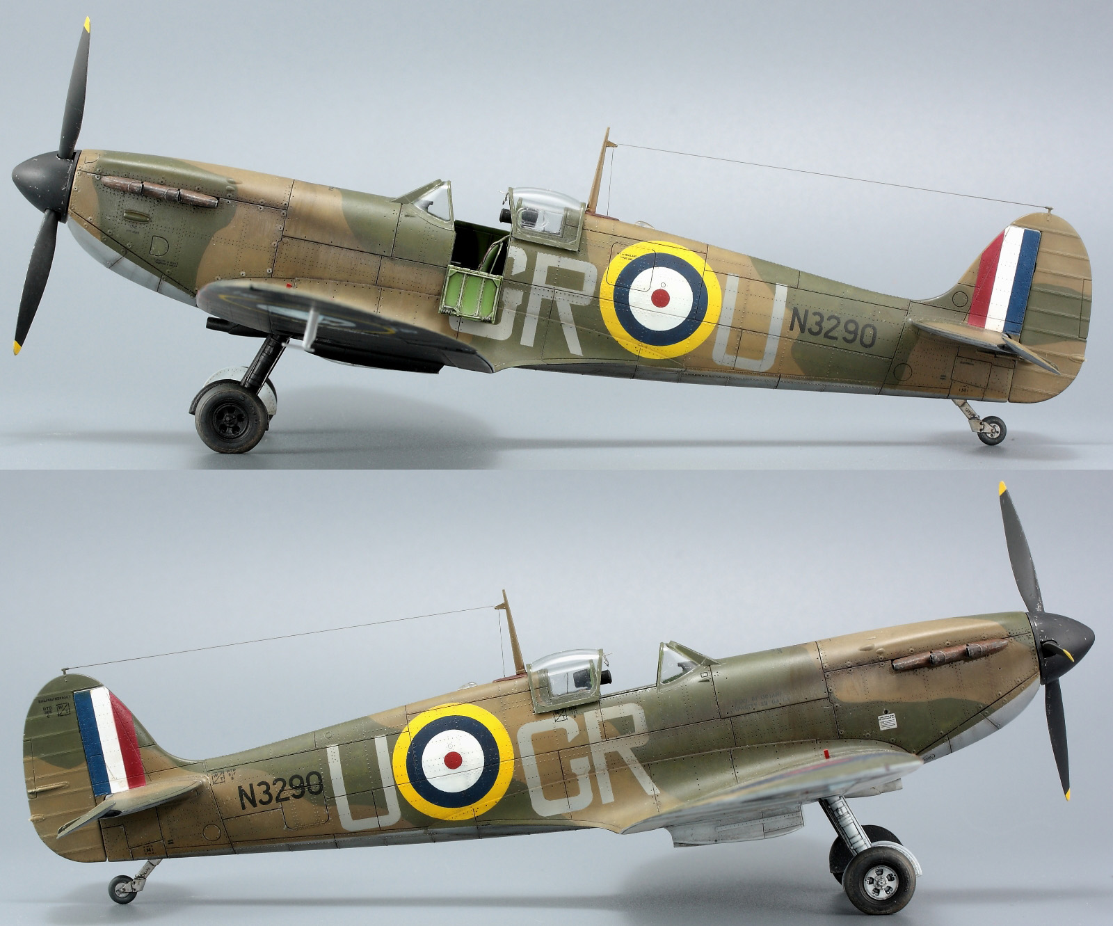 1/48 Spitfire Мк 1a из 92 Squadron
