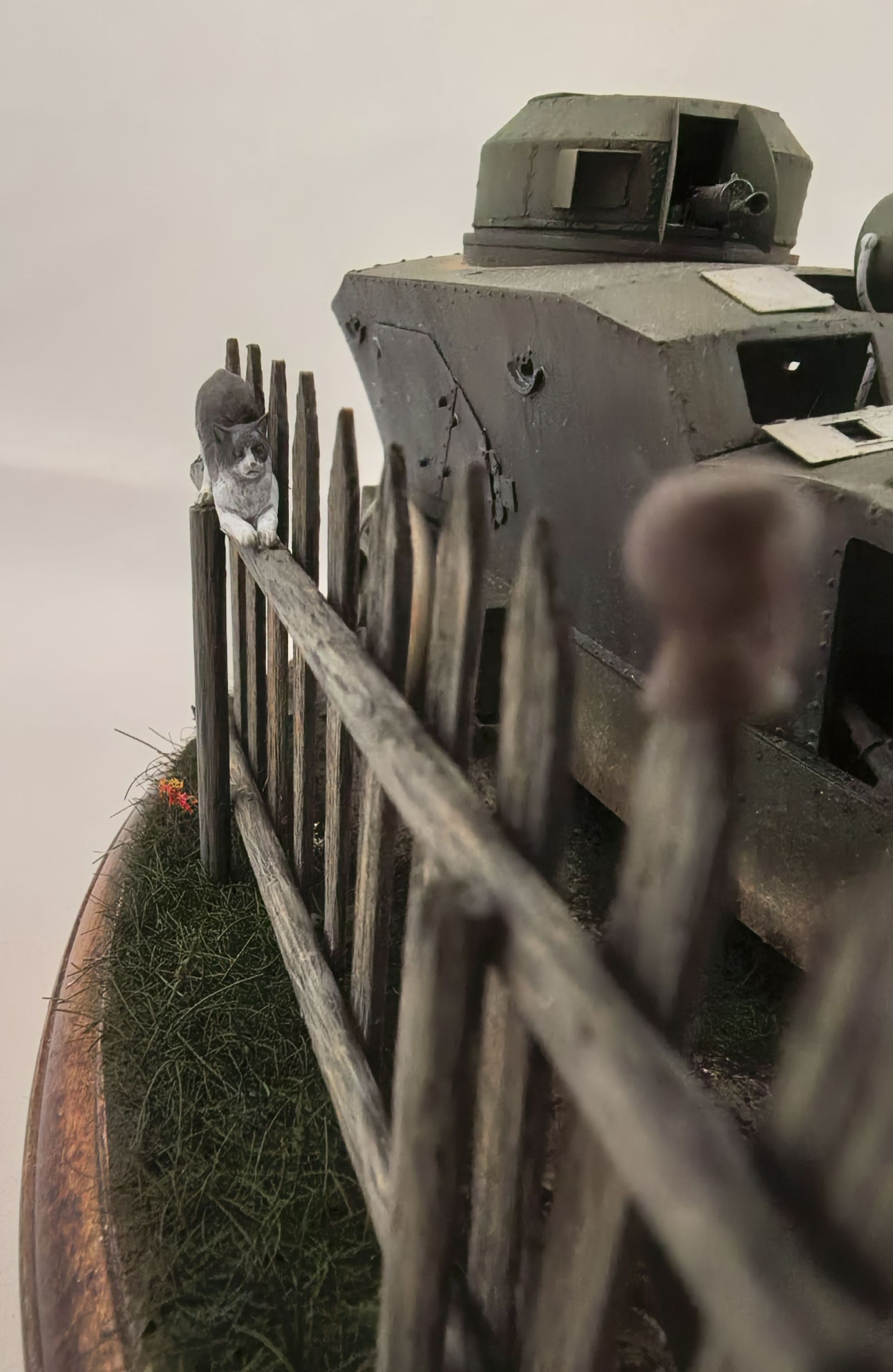 Romfell Panzerwagen