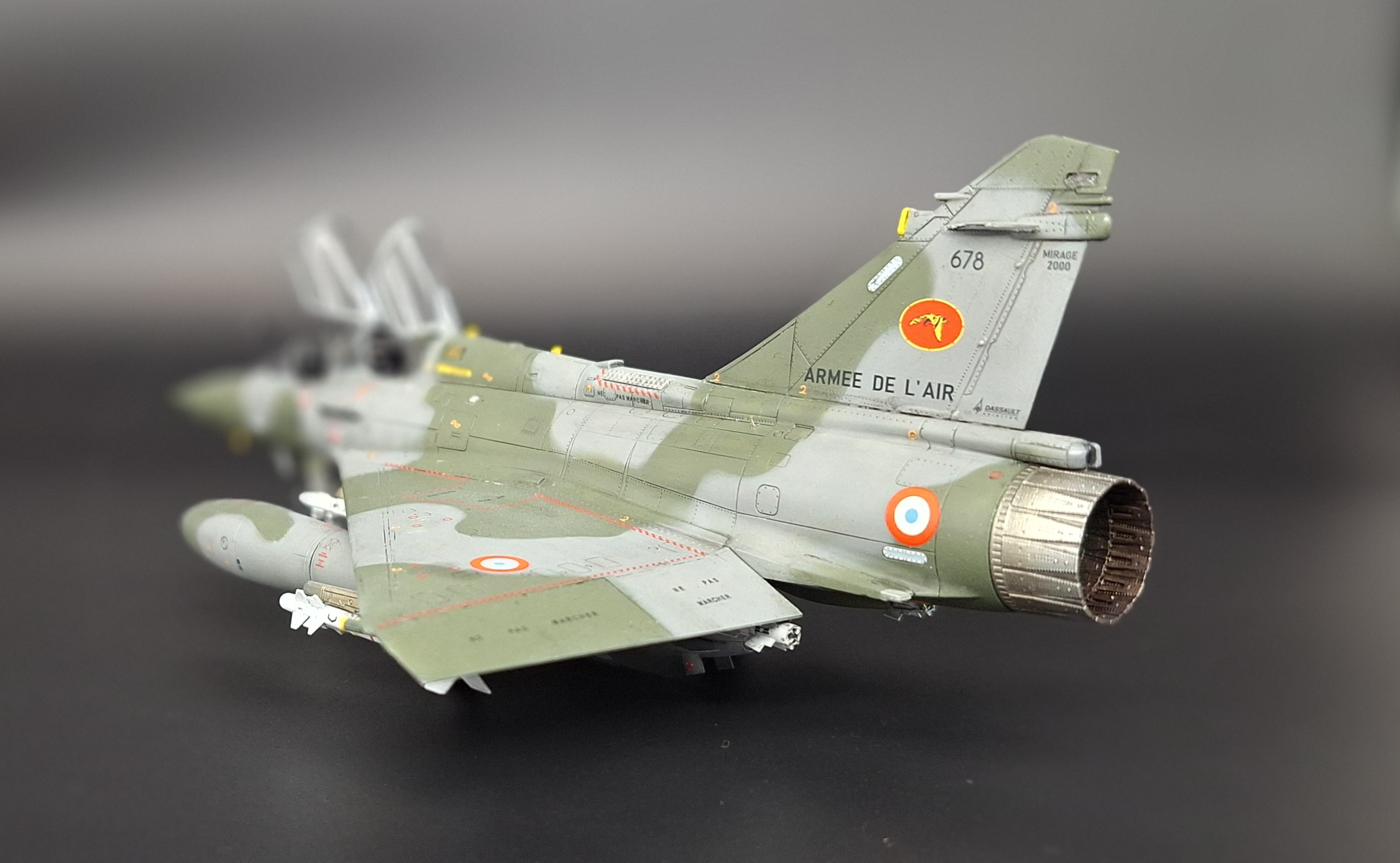 Mirage 2000D №678 3-JB, EC 02.003 Champagne
