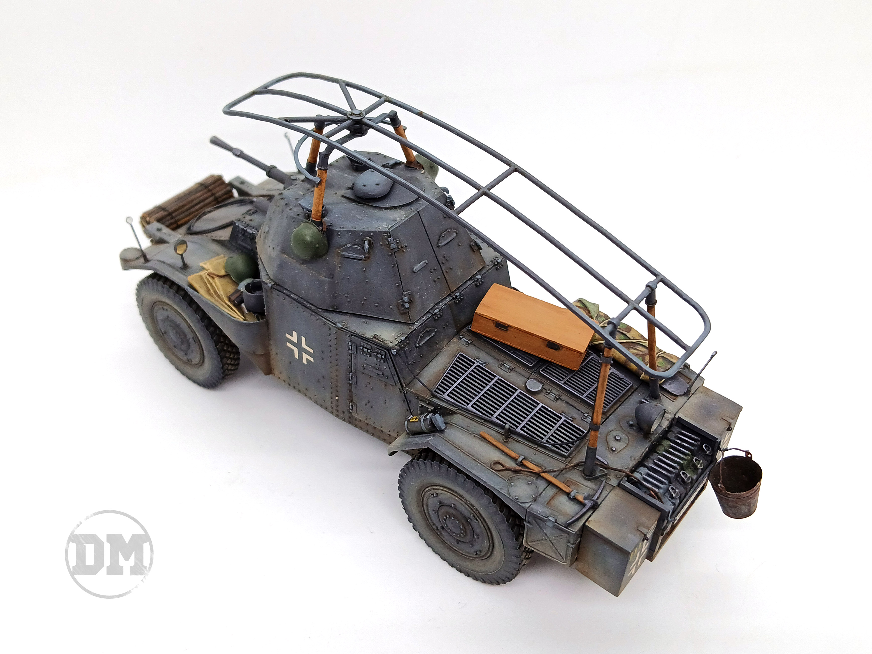 Разведывательный бронеавтомобиль Panzerspahwagen P204(f) - Panhard AMD-35