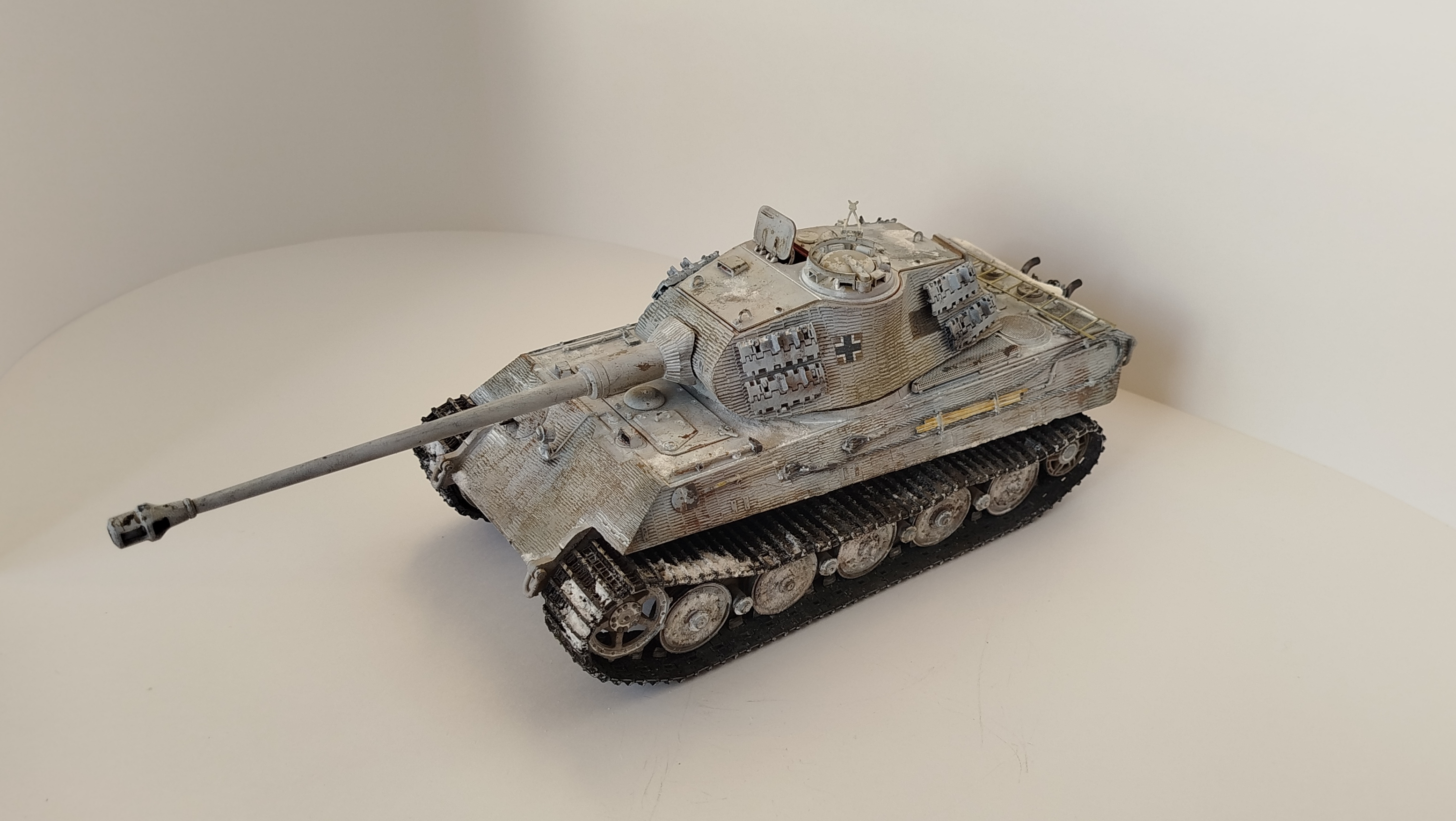 Sd. Kfz. 182 King Tiger Porshe turret (full interior)