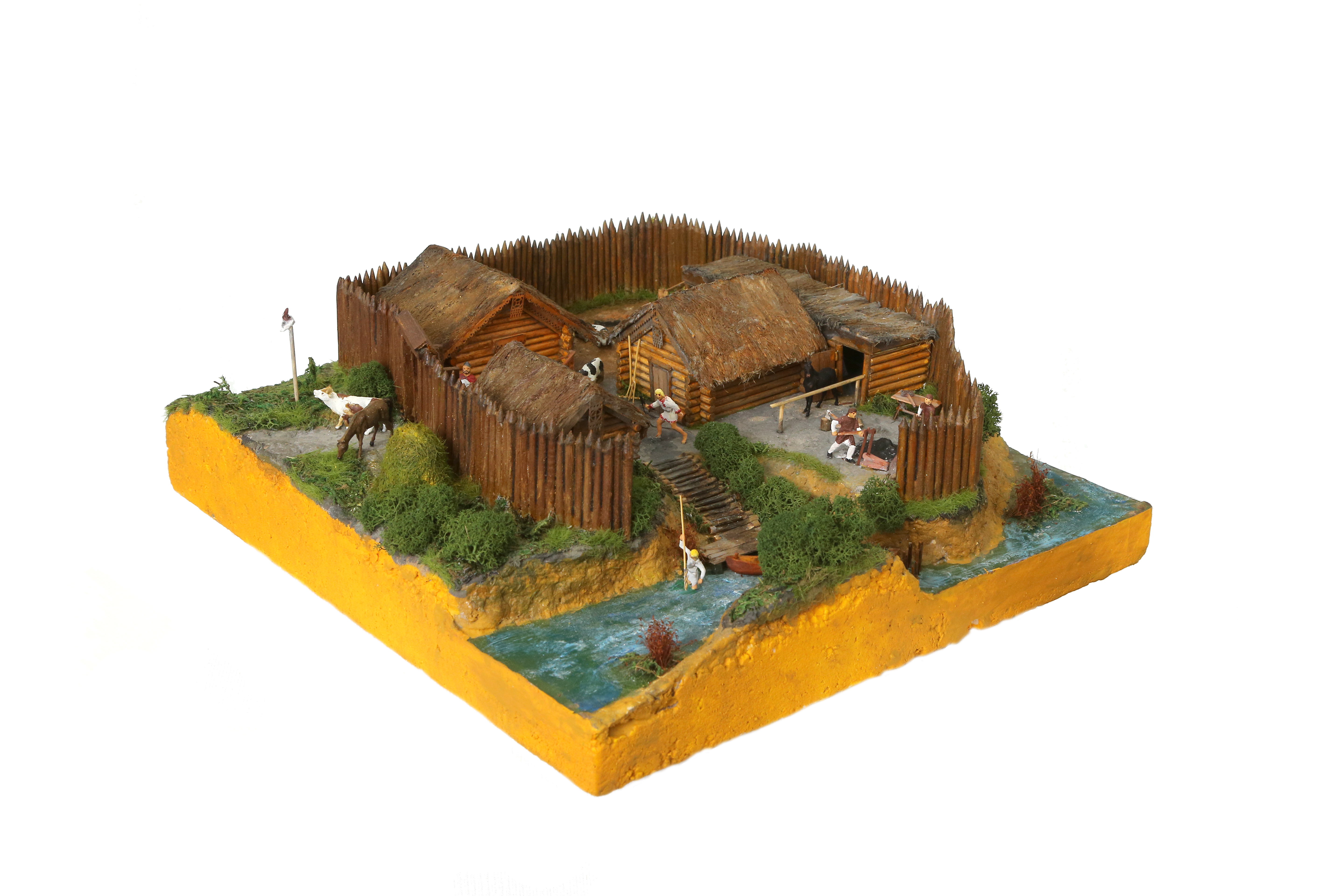 Поселок древних славян