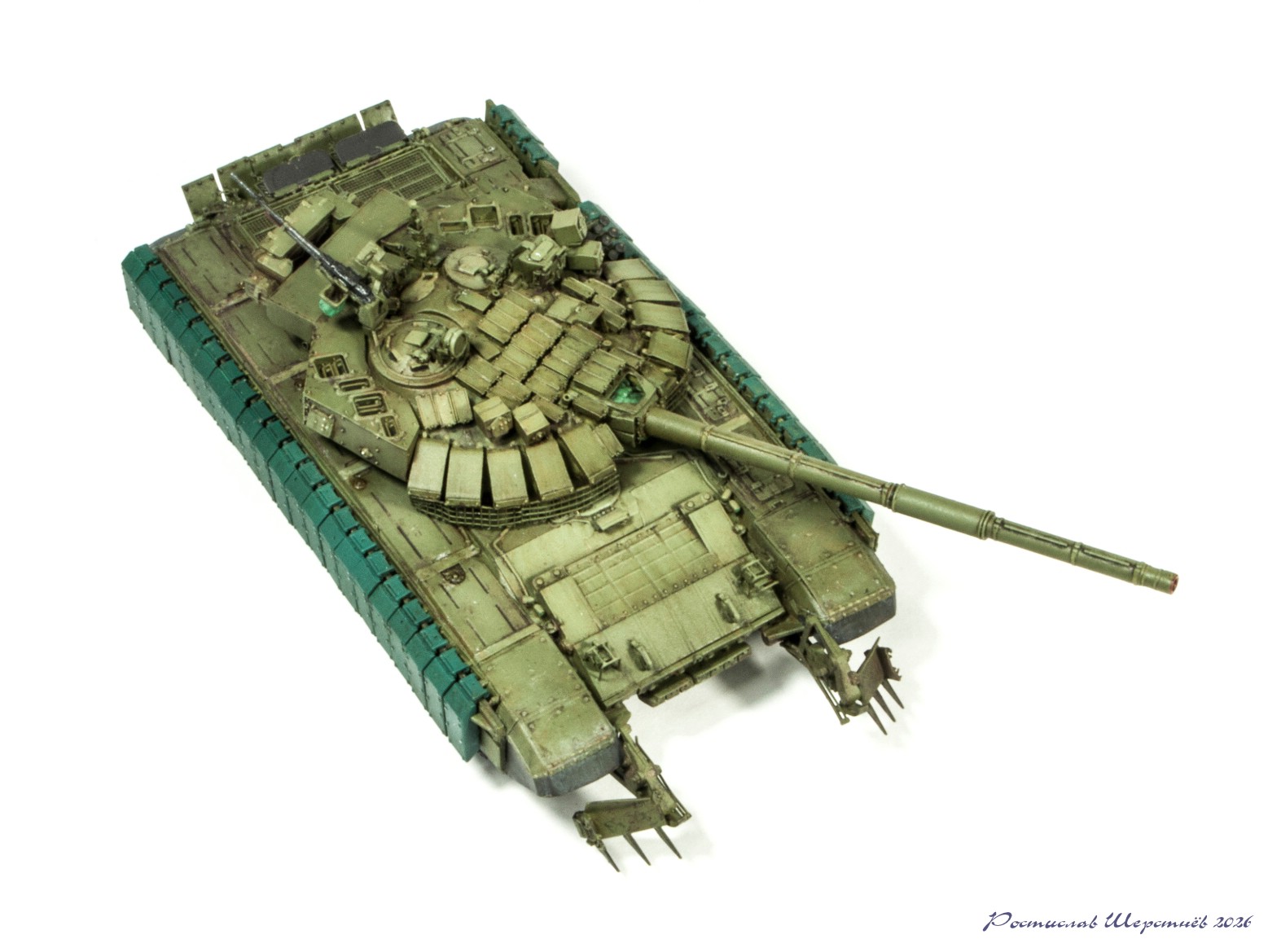 Т-72Б3АМ с КАЗ Арена-М образца 2025 года