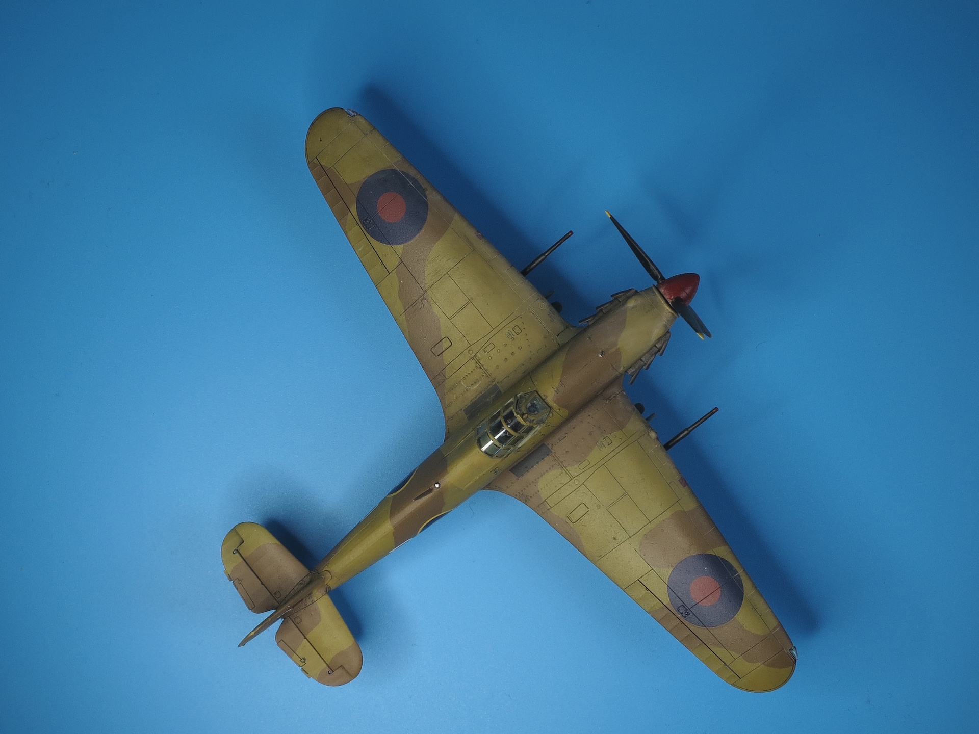 Hawker Hurricane Mk.IId "Christine" 6sq RAF, 1943, Тунис (Arma Hobby, 1/72)